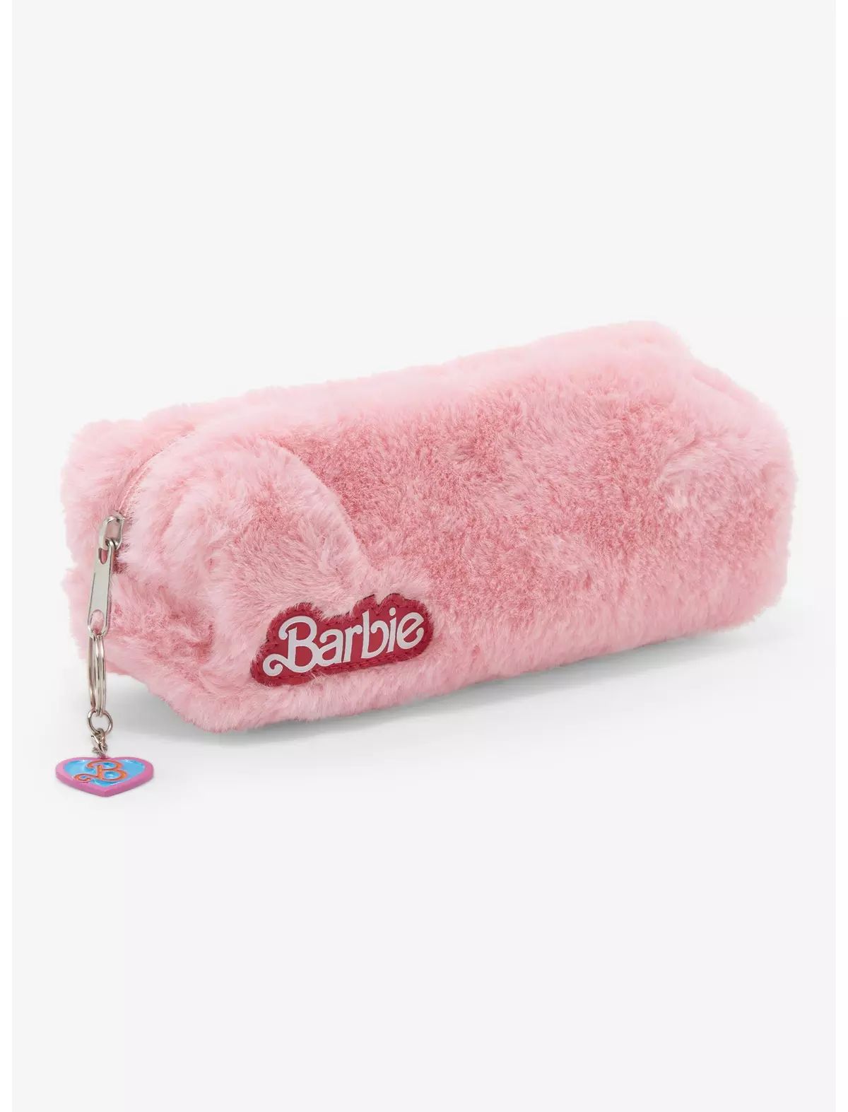 Barbie Pink Fluffy Pencil Pouch | Hot Topic | Hot Topic