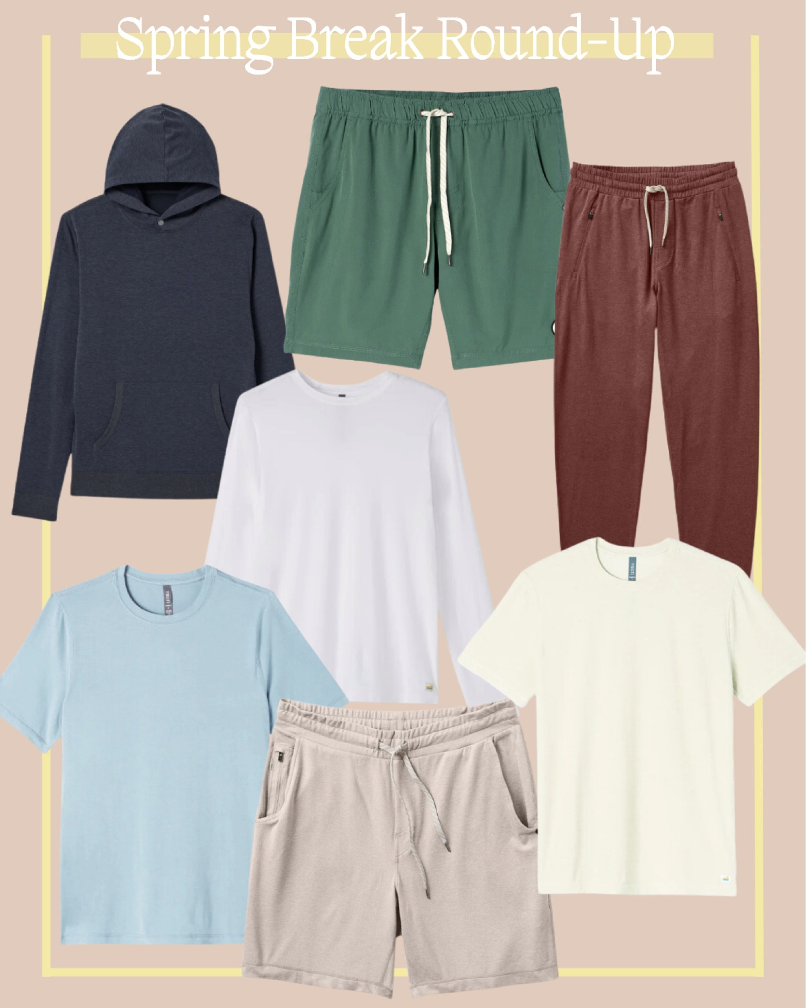 Some of Andrew’s faves from Vuori that he’s taken on Spring Break ☀️

#LTKmens #LTKfamily #LTKfitness