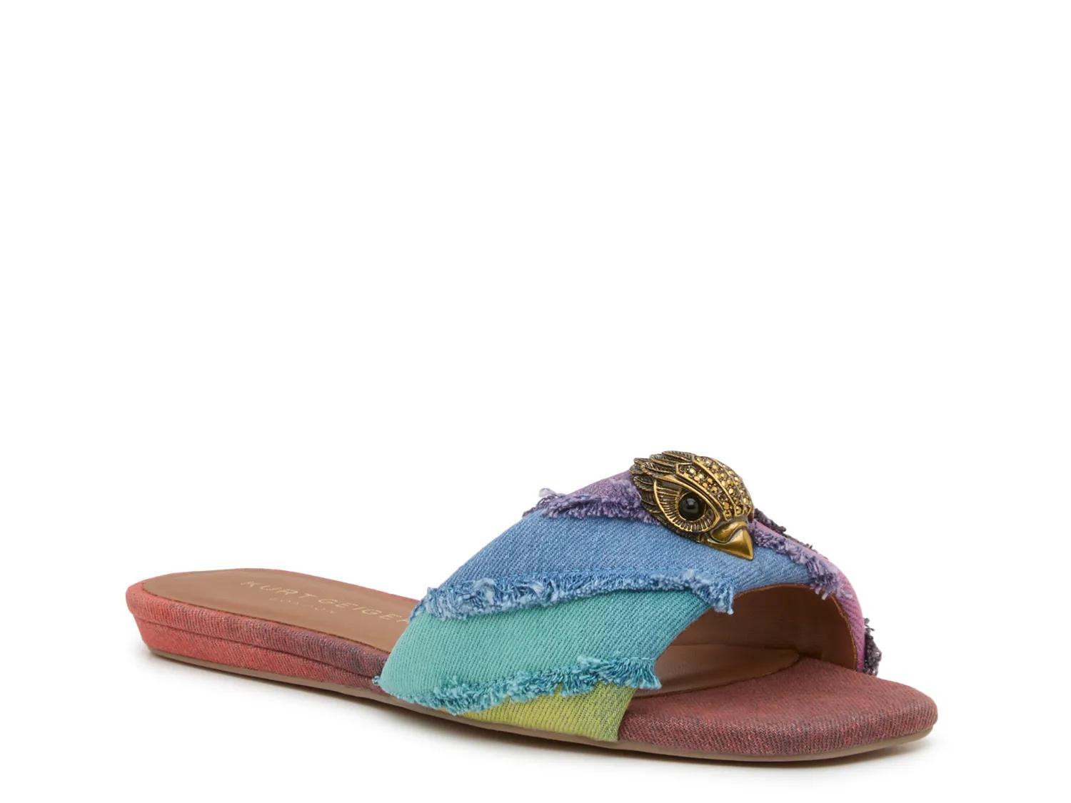 Kurt Geiger Kensington Sandal | Women's | Multicolor | Size EU 40.5 / US 9.5 | Sandals | DSW