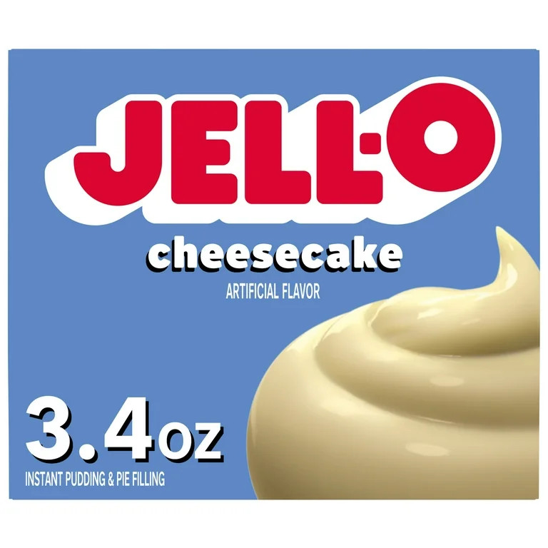 Jell-O Cheesecake Instant Pudding & Pie Filling Mix, 3.4 oz Box - Walmart.com | Walmart (US)