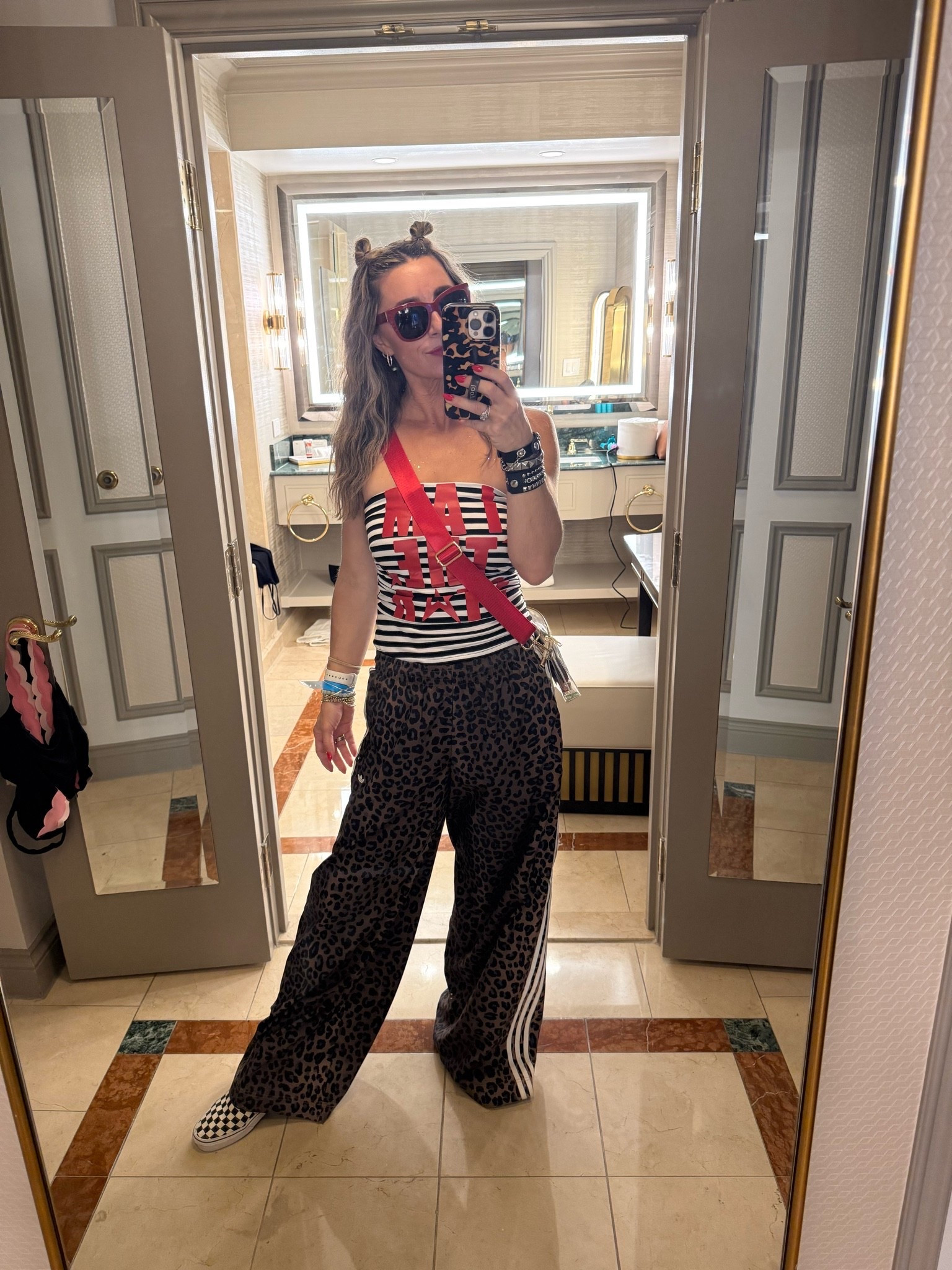 No doubt concert, no doubt, concert outfit, Gwen Stefani style, Gwen Stefani, 90s style, Adidas pants, leopard Adidas pants, concert outfit, festival outfit

#LTKgrwm #LTKActive #LTKmomlife