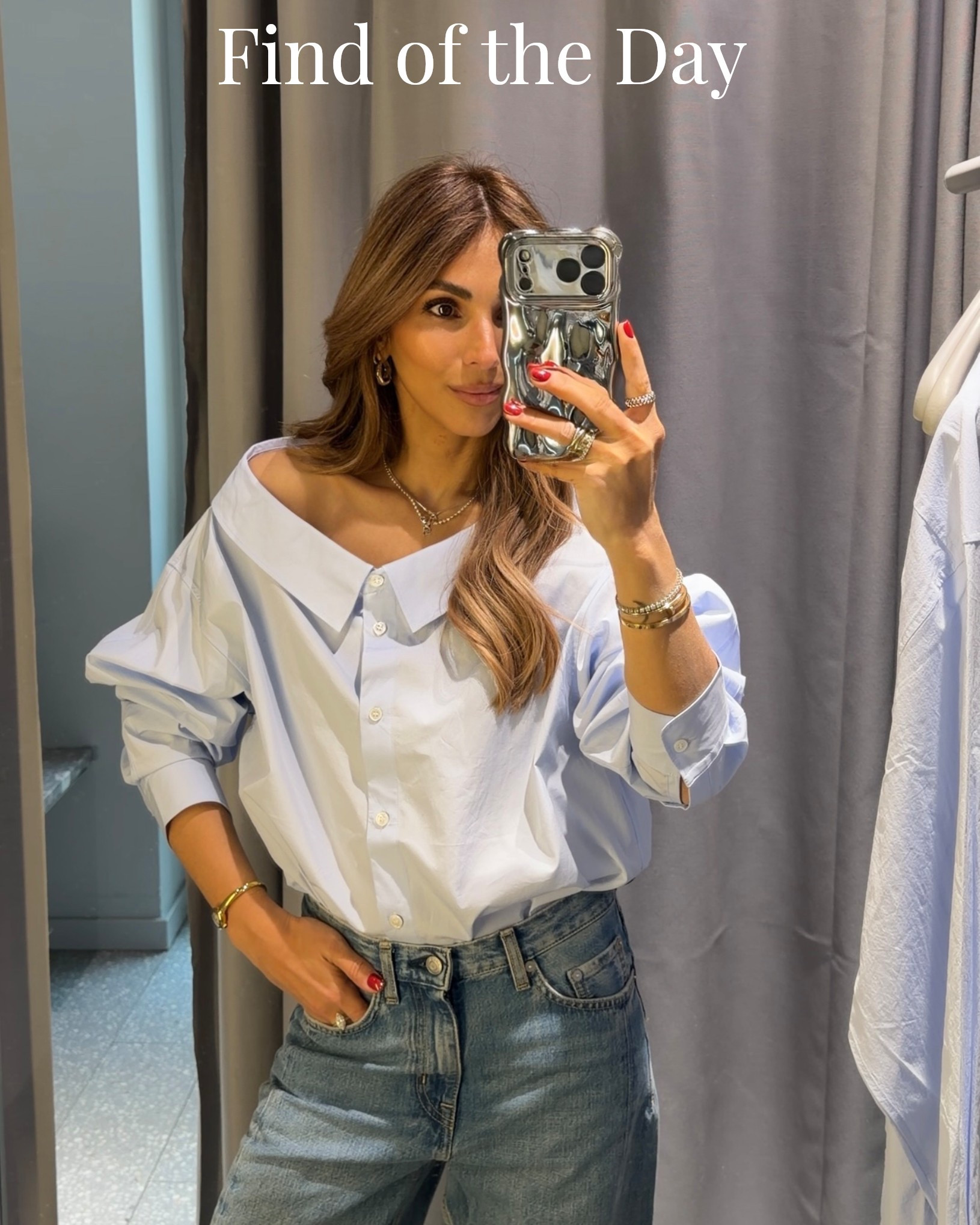 The Perfect ice Blue blouse via arket 

#LTKeurope #LTKspring #LTKstyletip