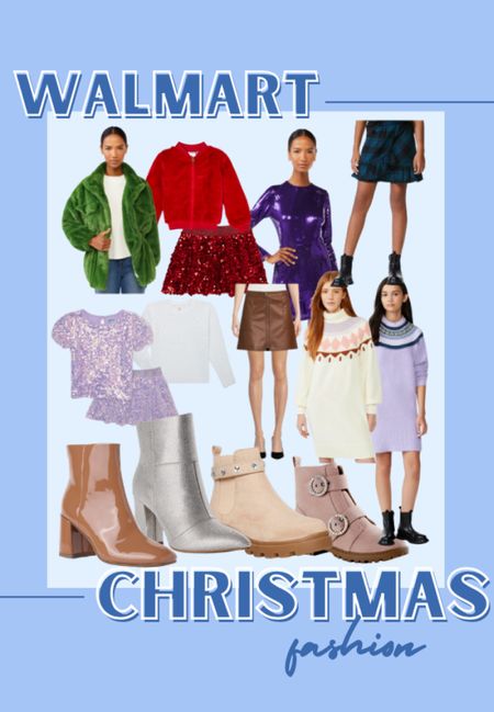 Walmart Christmas fashion! 

#LTKshoecrush #LTKSeasonal #LTKstyletip