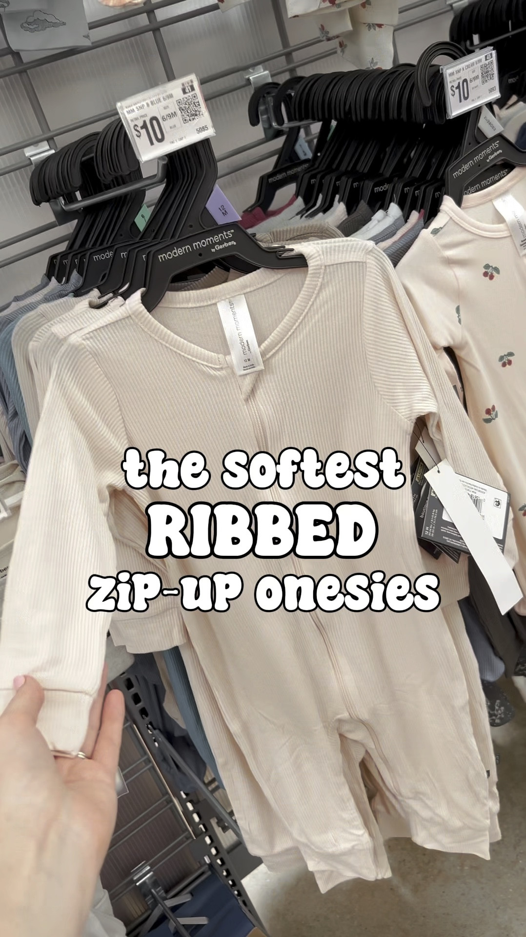 Moms… the absolute softest ribbed zip-up onesies are at Walmart! Sizes newborn - 12 months! ✨ 

#walmartfashion #walmartbaby #walmartfinds #walmartforkids #walmartbabygirl #walmartbabyboy 

#LTKKids #LTKStyleTip #LTKBaby