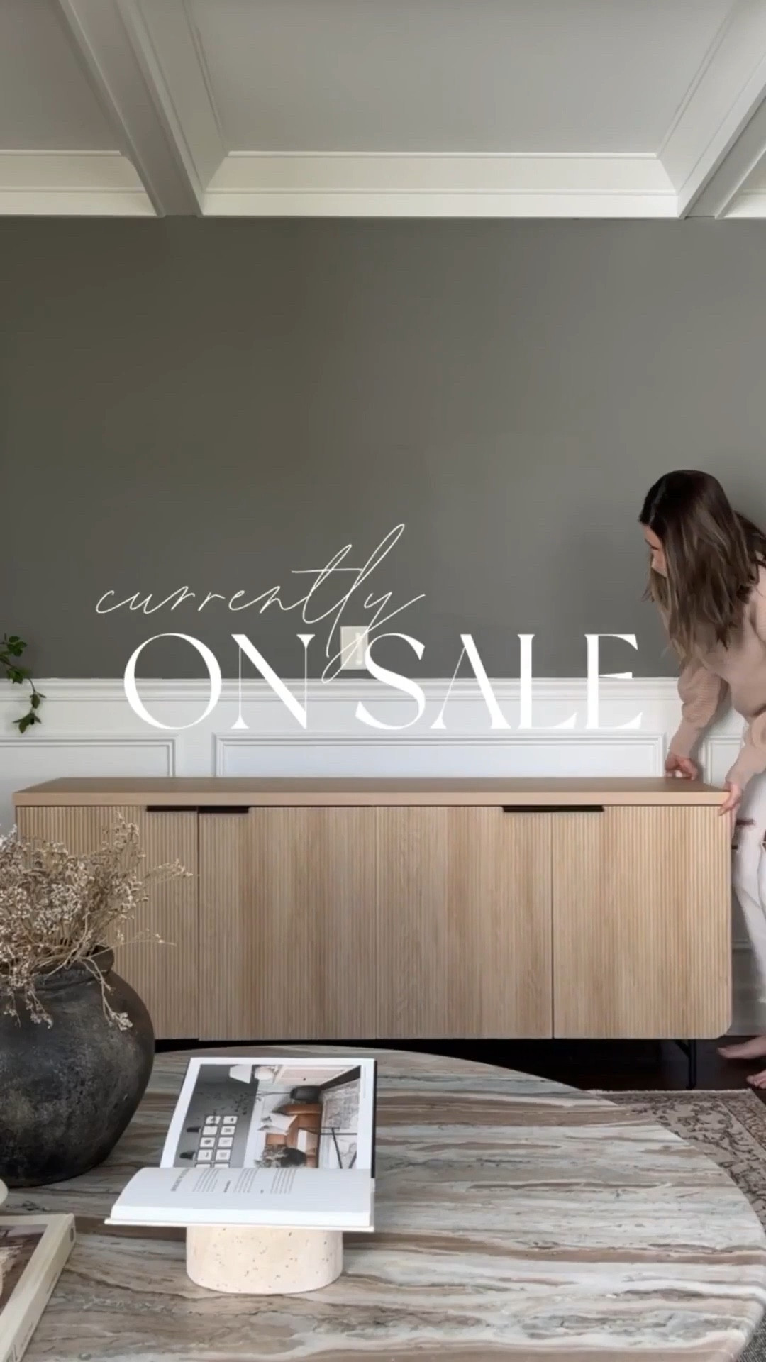 Currently on sale and so pretty!! I love the fluted wood door fronts, they have a soft close mechanism, and the storage is amazing! I have purchased this piece multiple times for various rooms and love! On sale for under $400 on Amazon for the Amazon Big Spring Sale! 

#LTKHome #LTKSaleAlert