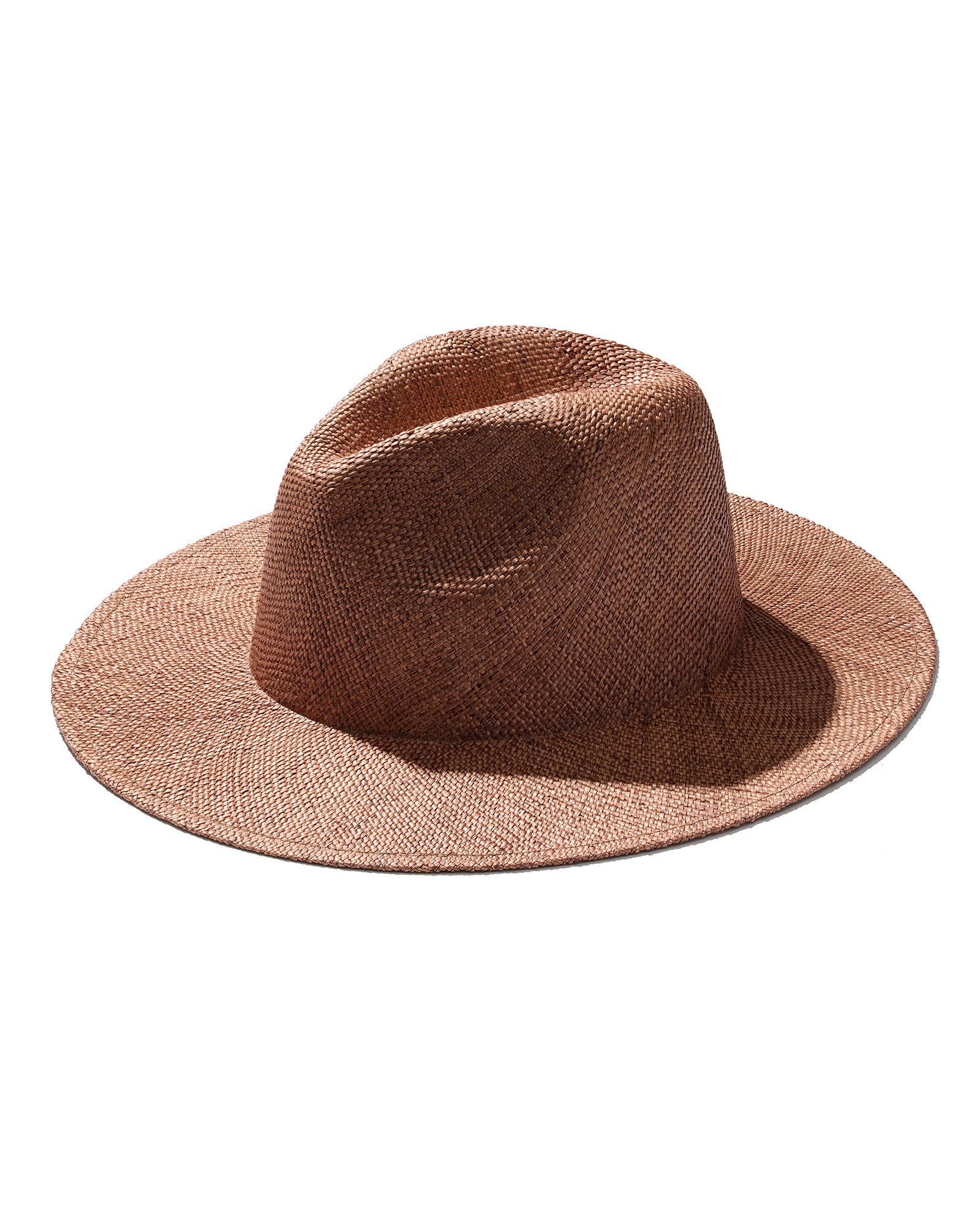 Brown Storm Straw Fedora Hat | Kendra Scott