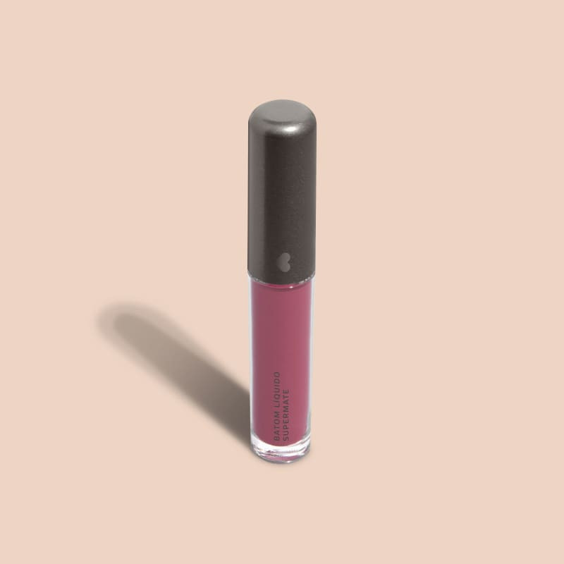 Batom Líquido Rosa Rosali Supermate 4ml | QuemDisseBerenice (BR)