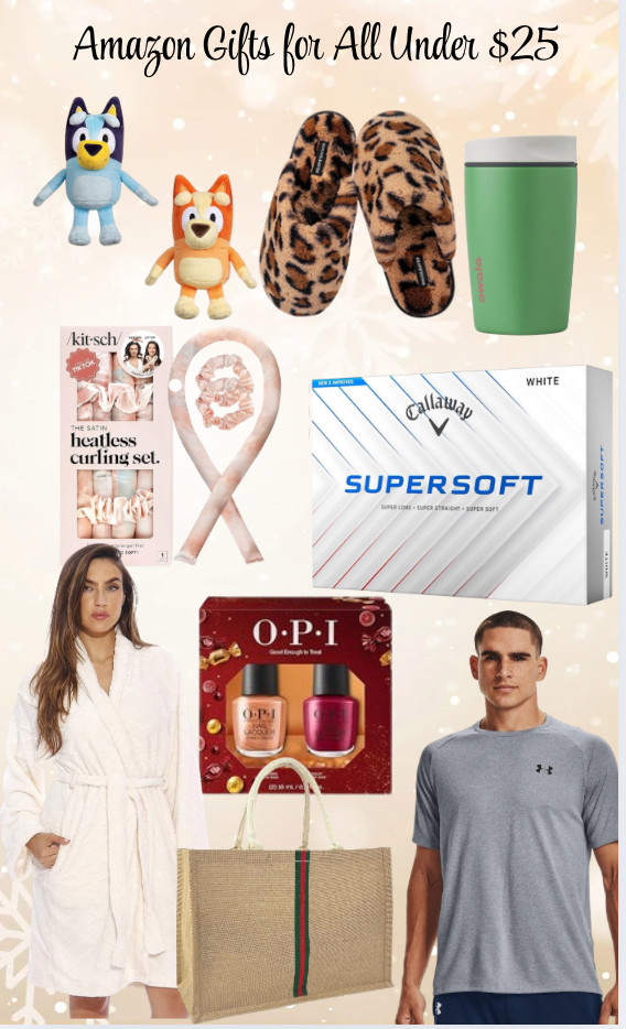 Sharing @Amazon gifts for all under $25—affordable, practical, and so easy to check off your list. Great stocking stuffers and small-but-thoughtful ideas. 

 #founditonamazon #ad #winterfavorites2025 #AmazonGifts #GiftGuide #Under25 #LTKFinds #HolidayGifting #BudgetFriendlyGifts #LTKGiftGuide #LTKHoliday #LTKFindsUnder50