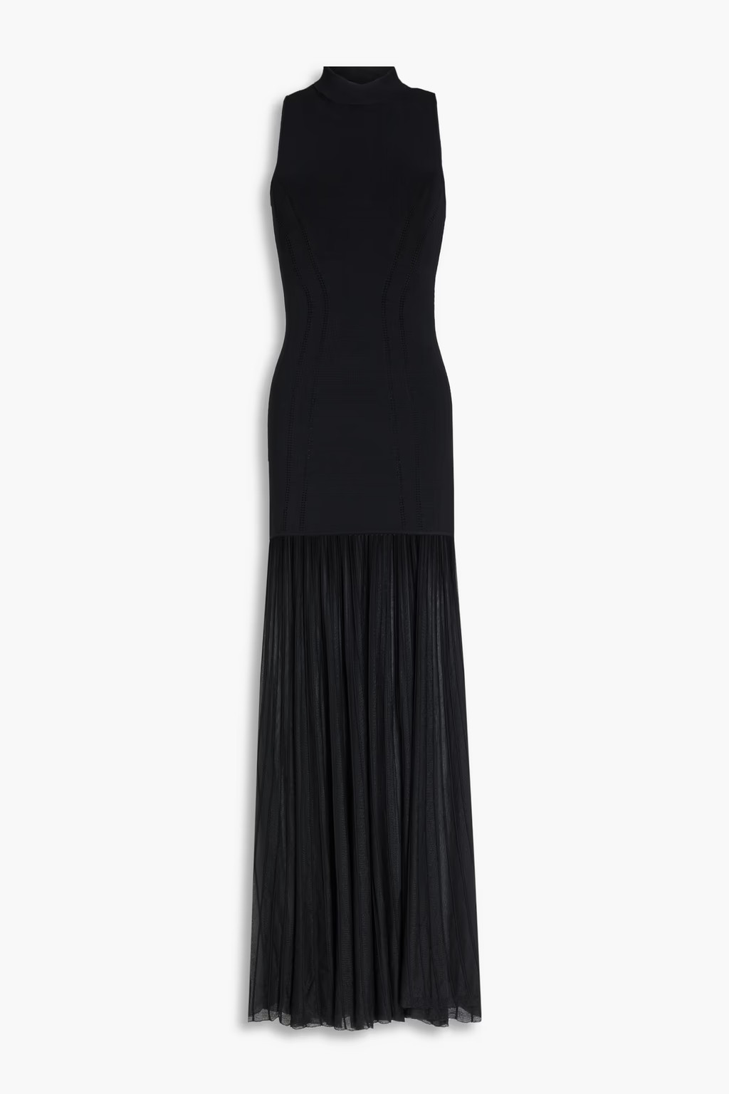 Pointelle-knit maxi dress | The Outnet (US and CA)