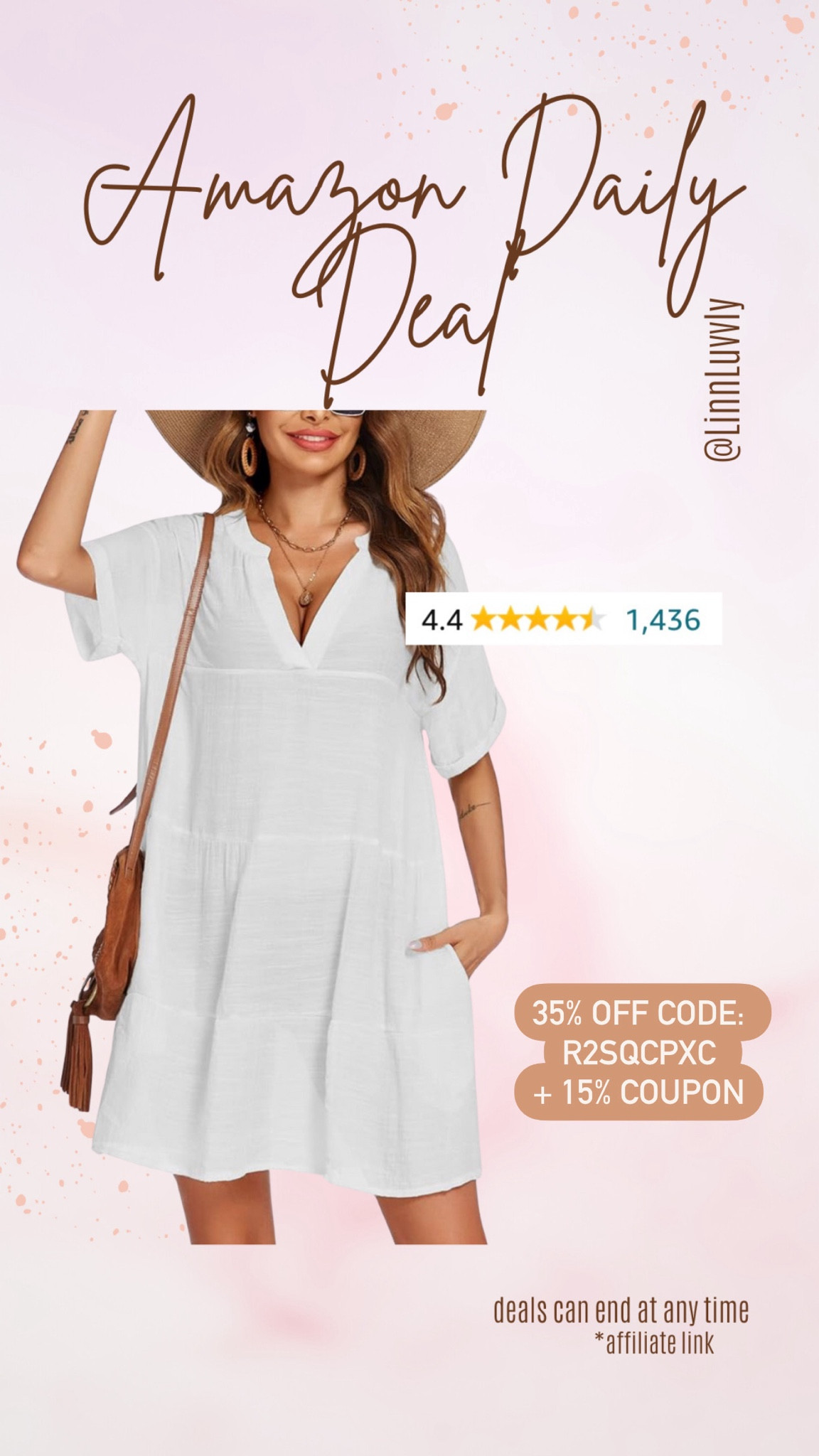 AI'MAGE Women's Swimsuit Coverups Bikini Beach Swimwear Cover Up A-line Bathing Suit Cover Up Dress with Pockets

#LTKstyletip #LTKfindsunder100 #LTKfindsunder50