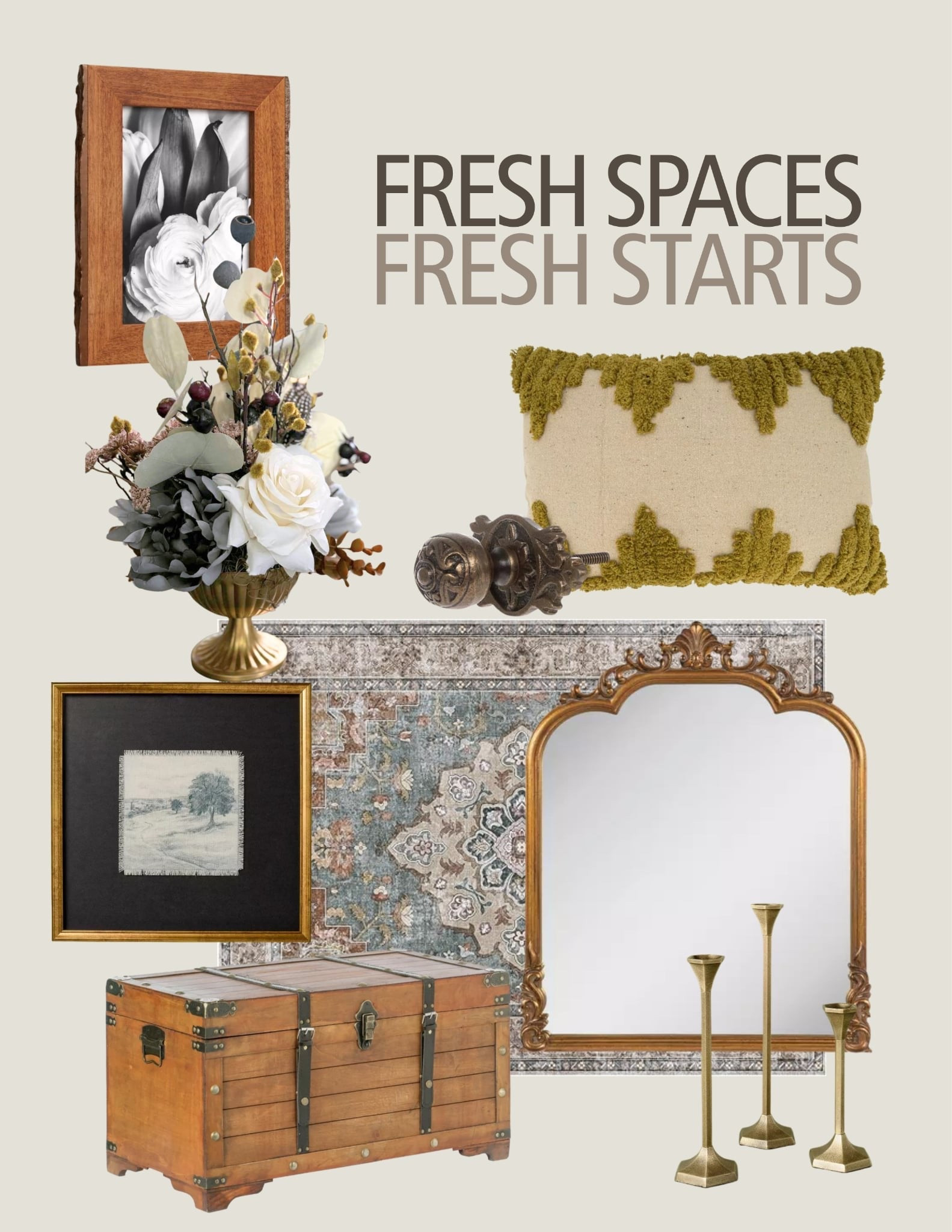 Fresh spaces, fresh start ✨ These home décor pieces are perfect for refreshing your space and starting the season with a clean, cozy feel. Simple updates can make a big difference.

#LTKHome #LTKFindsUnder100 #LTKFindsUnder50