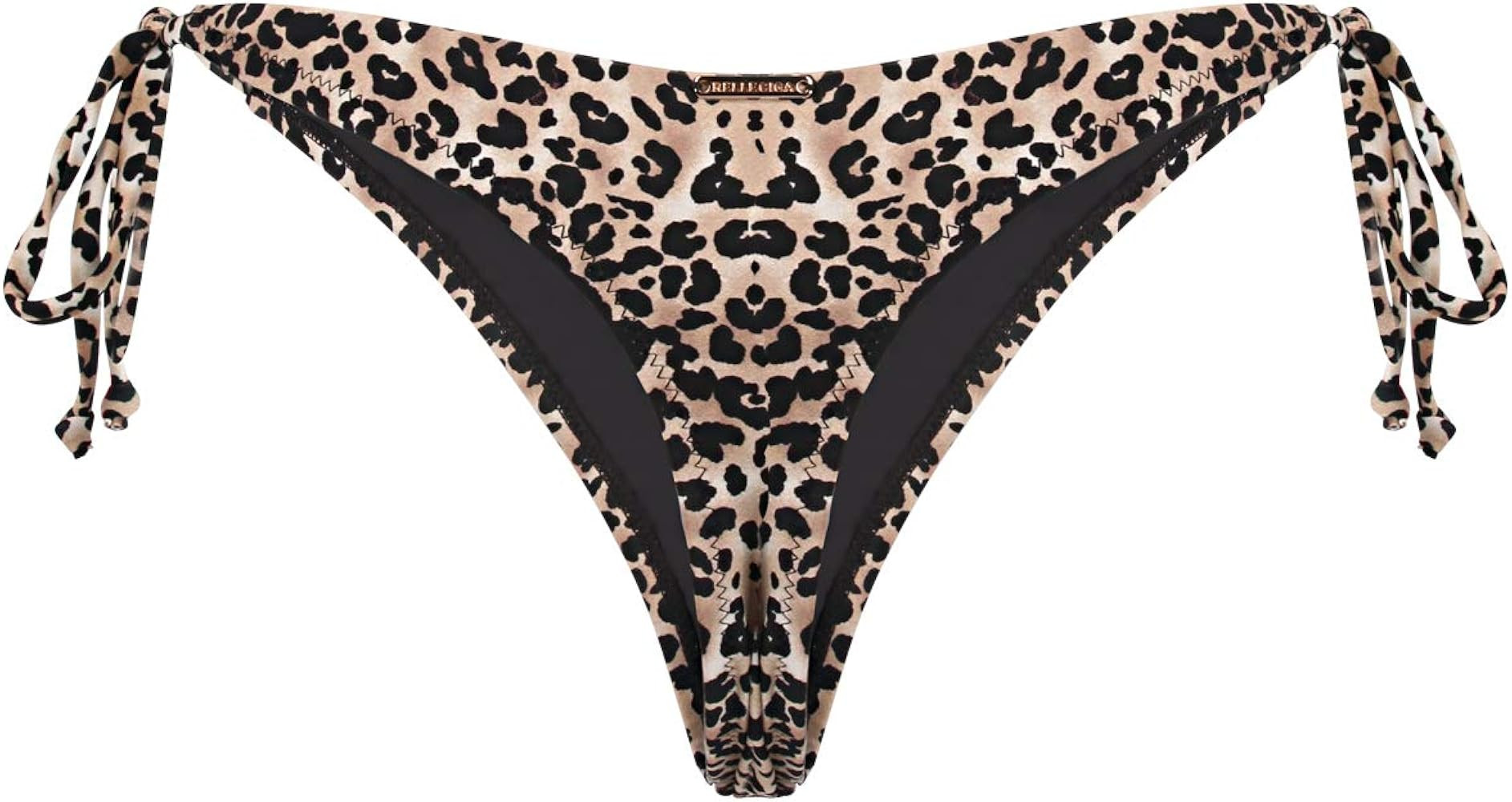 RELLECIGA Women's Tie Side Thong Bikini Bottom | Amazon (US)