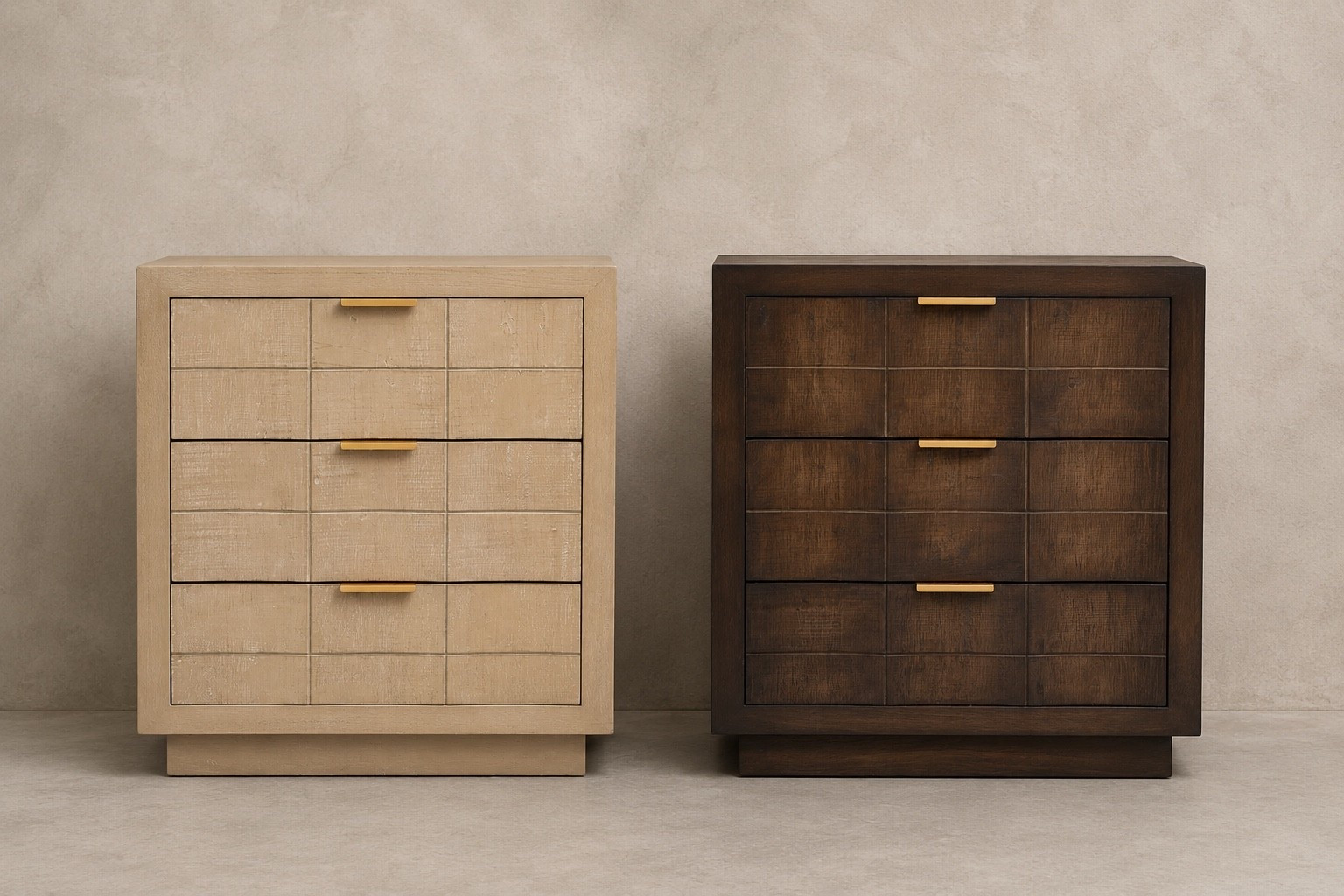 Love these new budget high end inspired nightstands that are 57% off right now!!! Up close texture is gorgeous