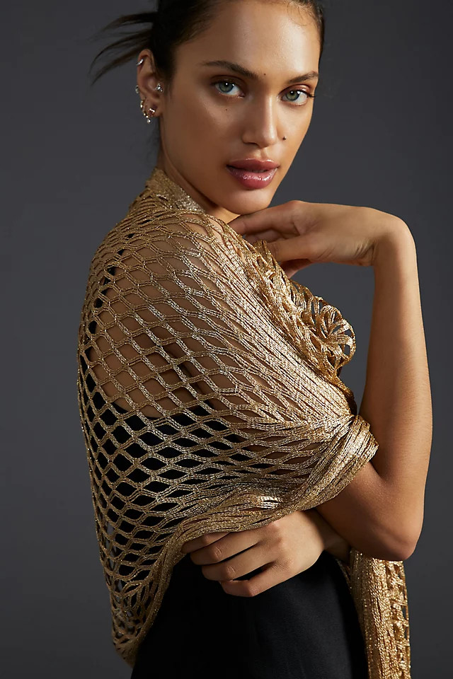Metallic Scarf | Anthropologie (US)