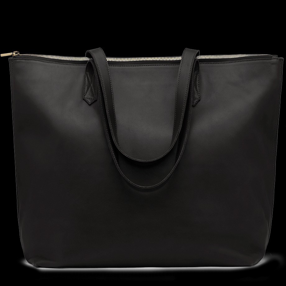 Classic Leather Zipper Tote | Cuyana