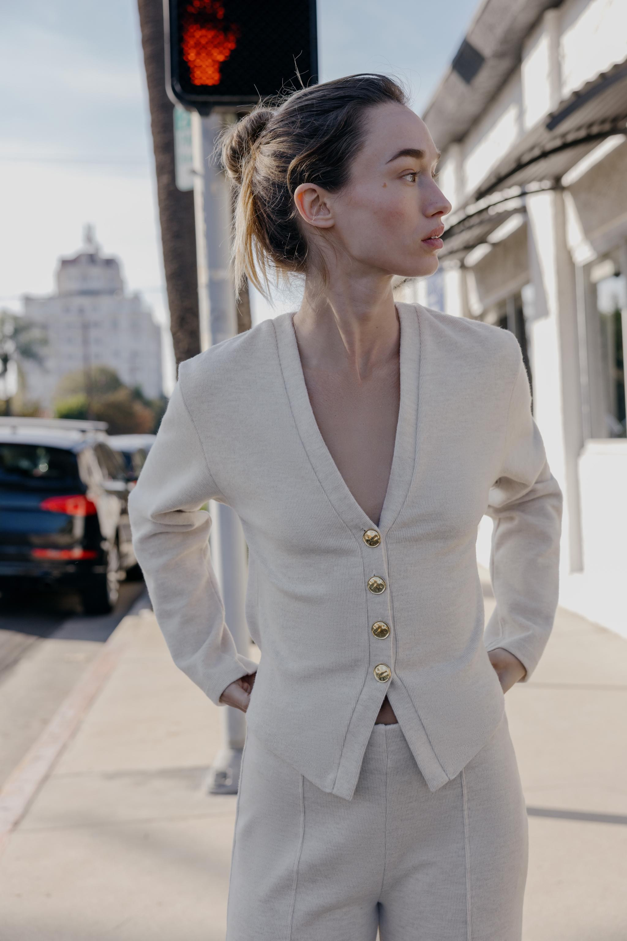 JACKE MIT SOFTEN KNÖPFEN | Zara DE