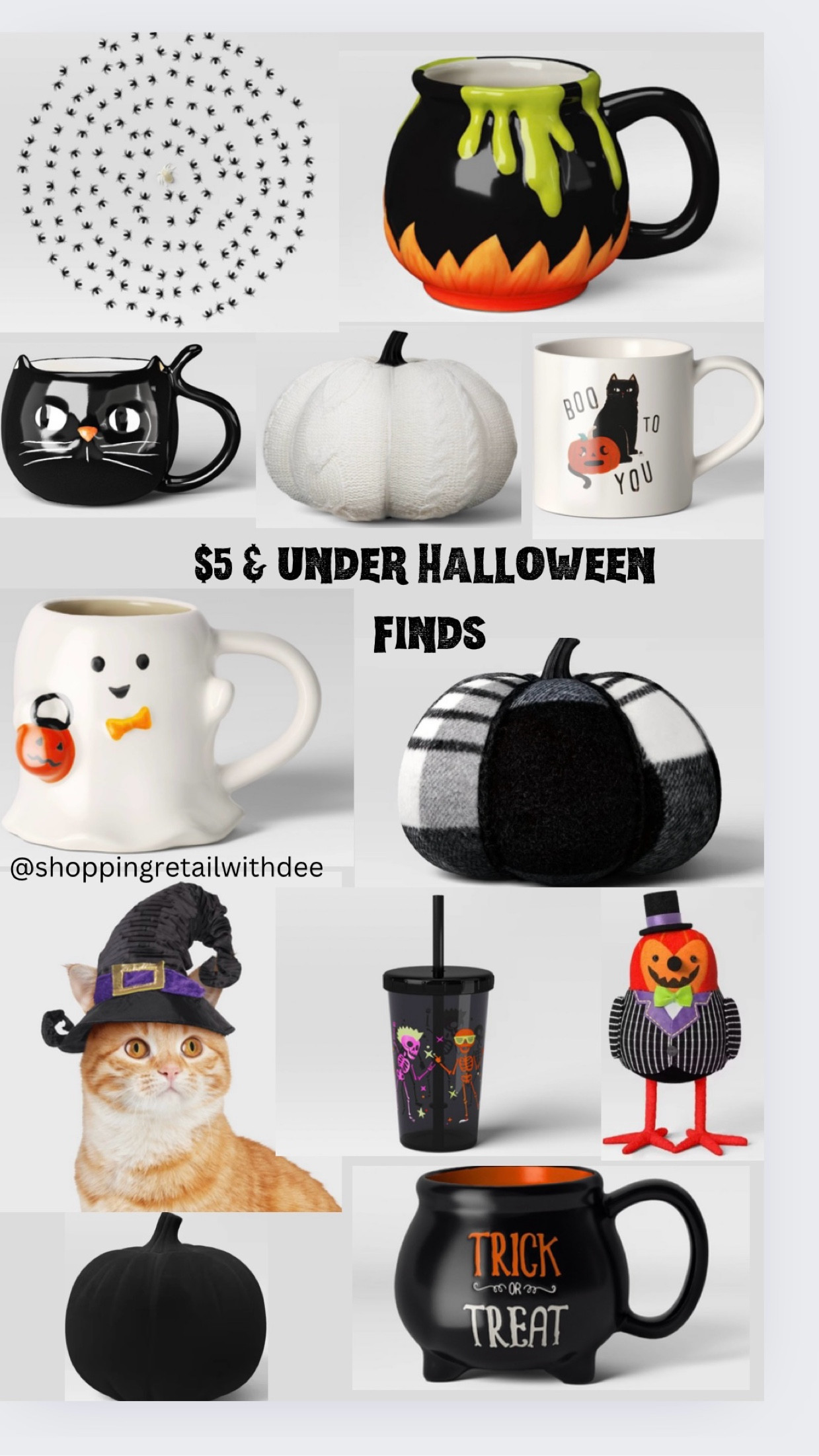 Five dollars and under Halloween finds #halloweenfinds 

#LTKSeasonal