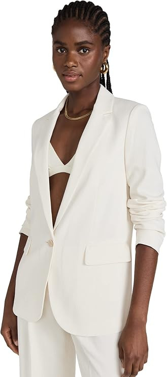 Theory Women's Casual Blazer in Admiral Crepe | Amazon (US)