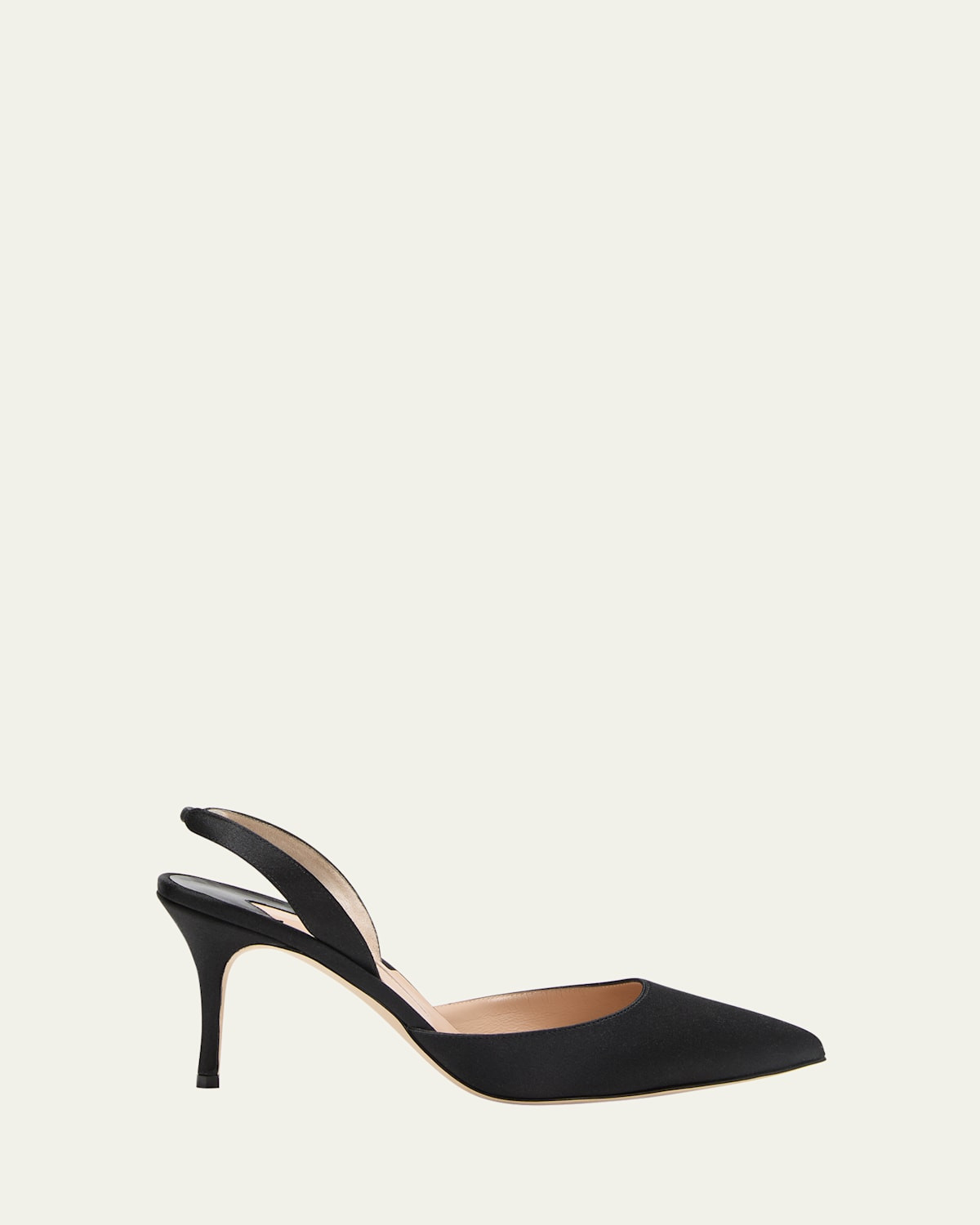 Carolyne Satin Slingback Pumps | Bergdorf Goodman