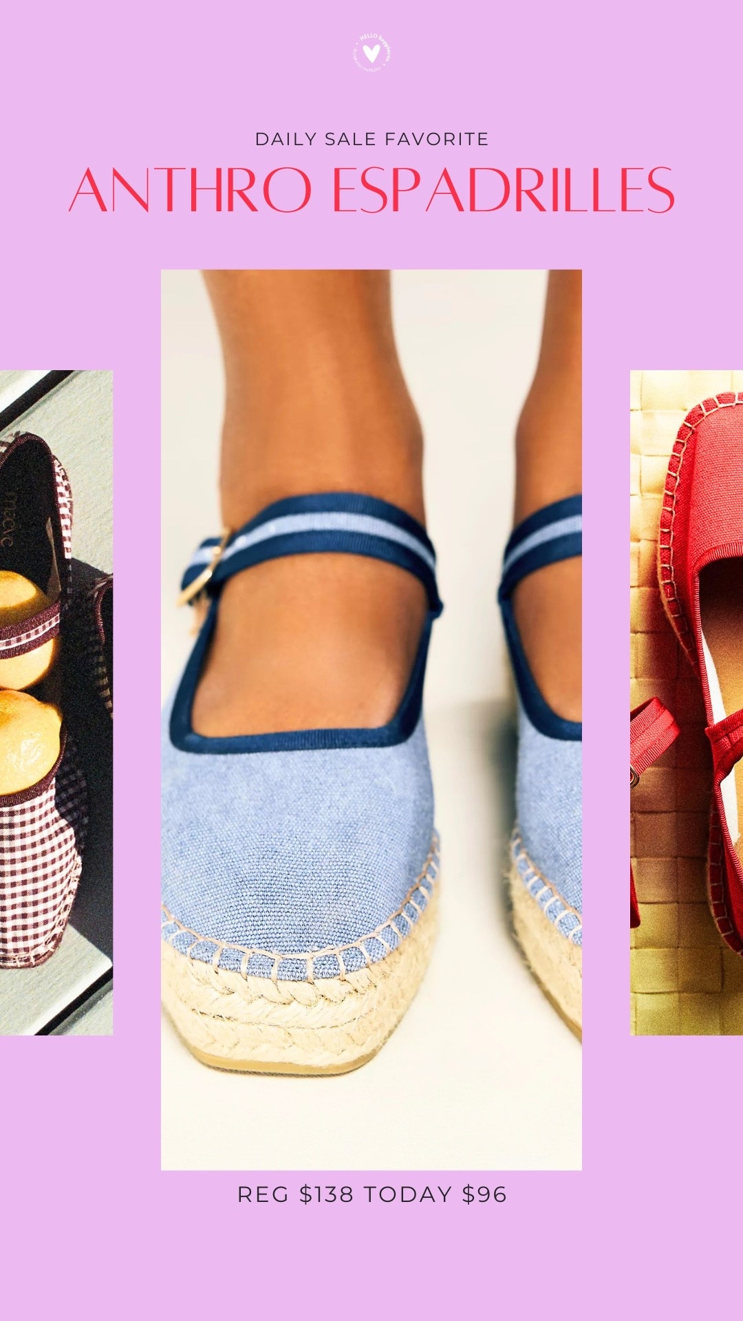 Anthro espadrilles now $96 (was $138) — run don’t walk!

#LTKSaleAlert #LTKootd #LTKWorkwear