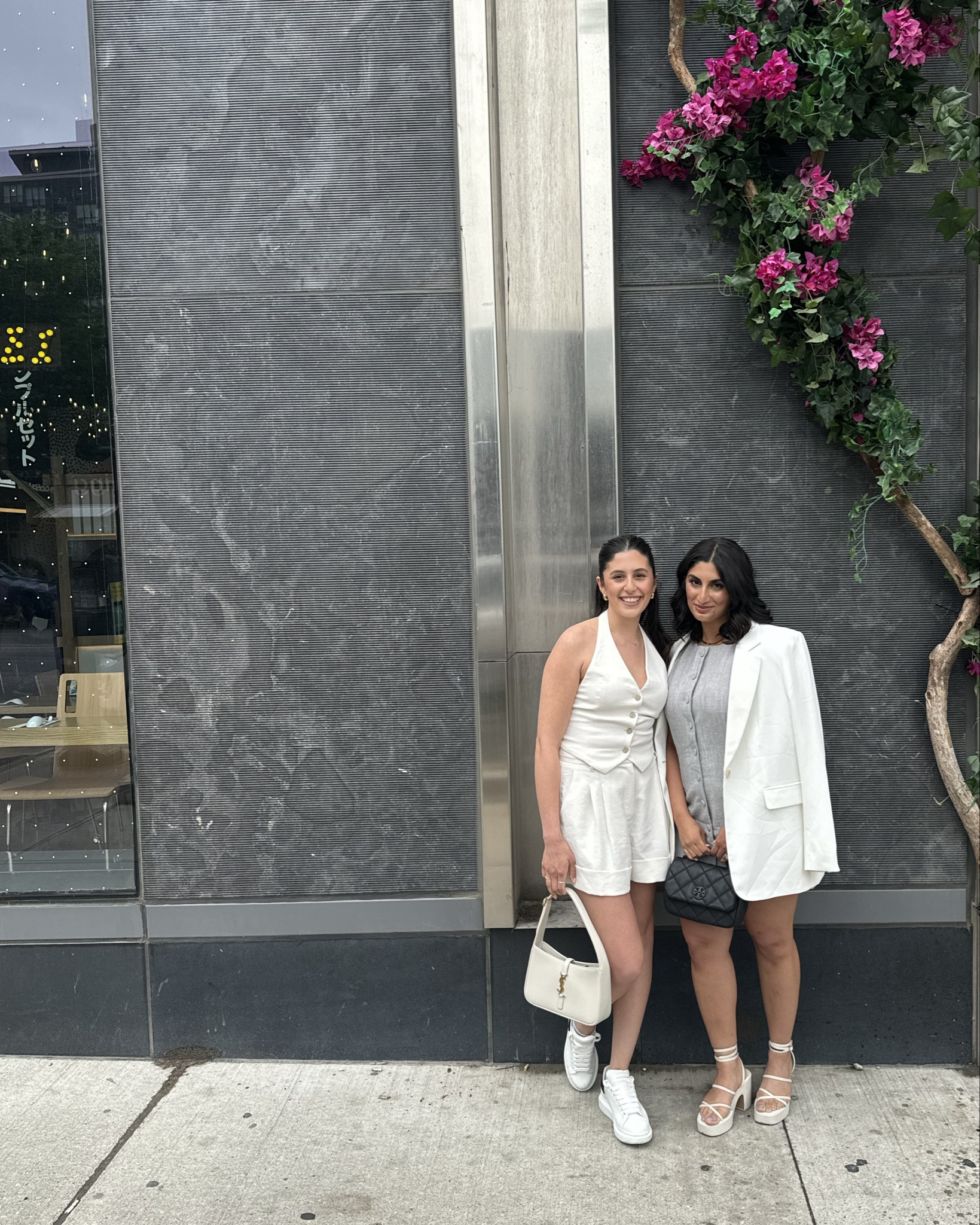 Bestie’s outfit is linked now too! Vito vest and effortless shorts. Beautiful staple pieces and there are other core neutral colors available! 

#LTKStyleTip #LTKParties #LTKWorkwear