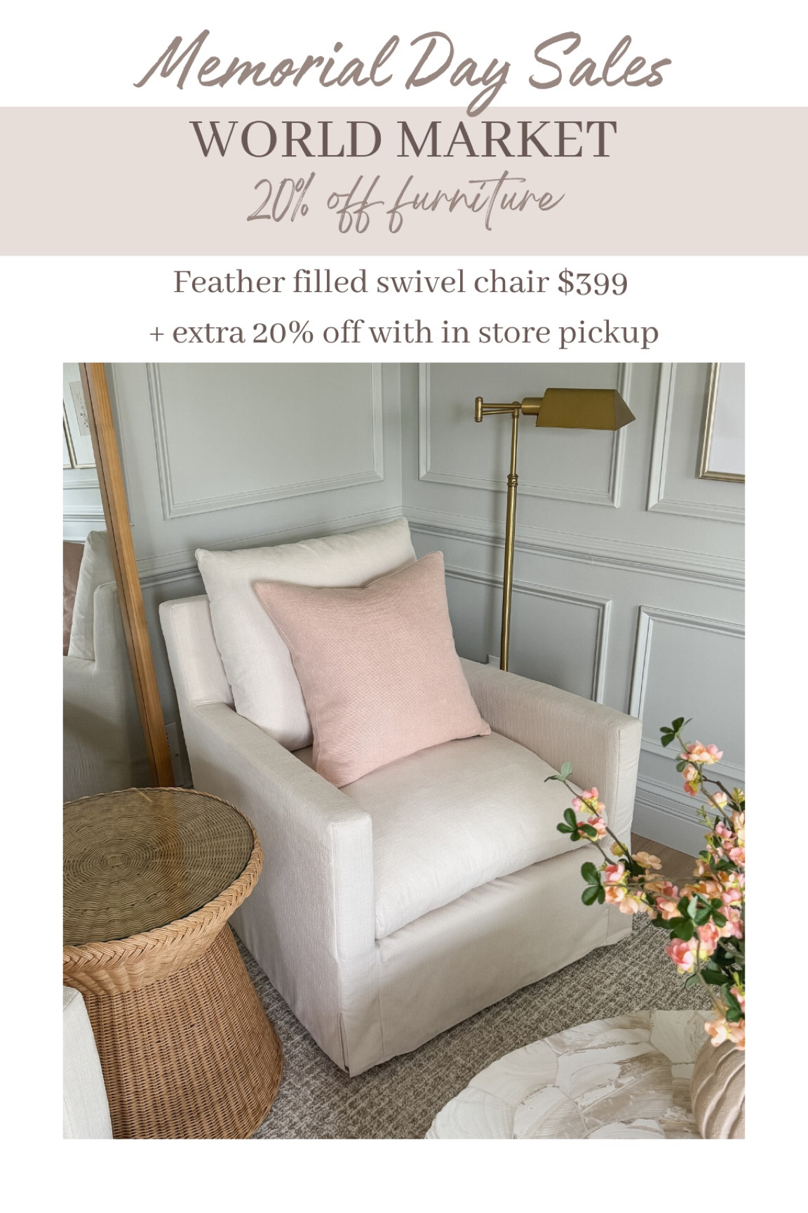World market Memorial Day sale! 

#LTKHome #LTKStyleTip #LTKSaleAlert