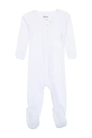 Solid White Footed Pajamas | Nordstrom Rack