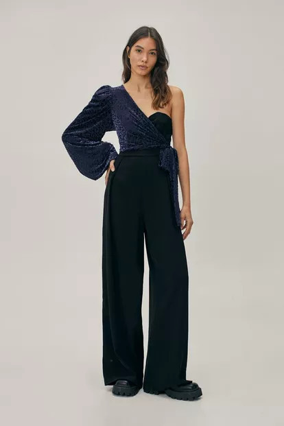 Devoire One Shoulder Jumpsuiut | Nasty Gal (US)