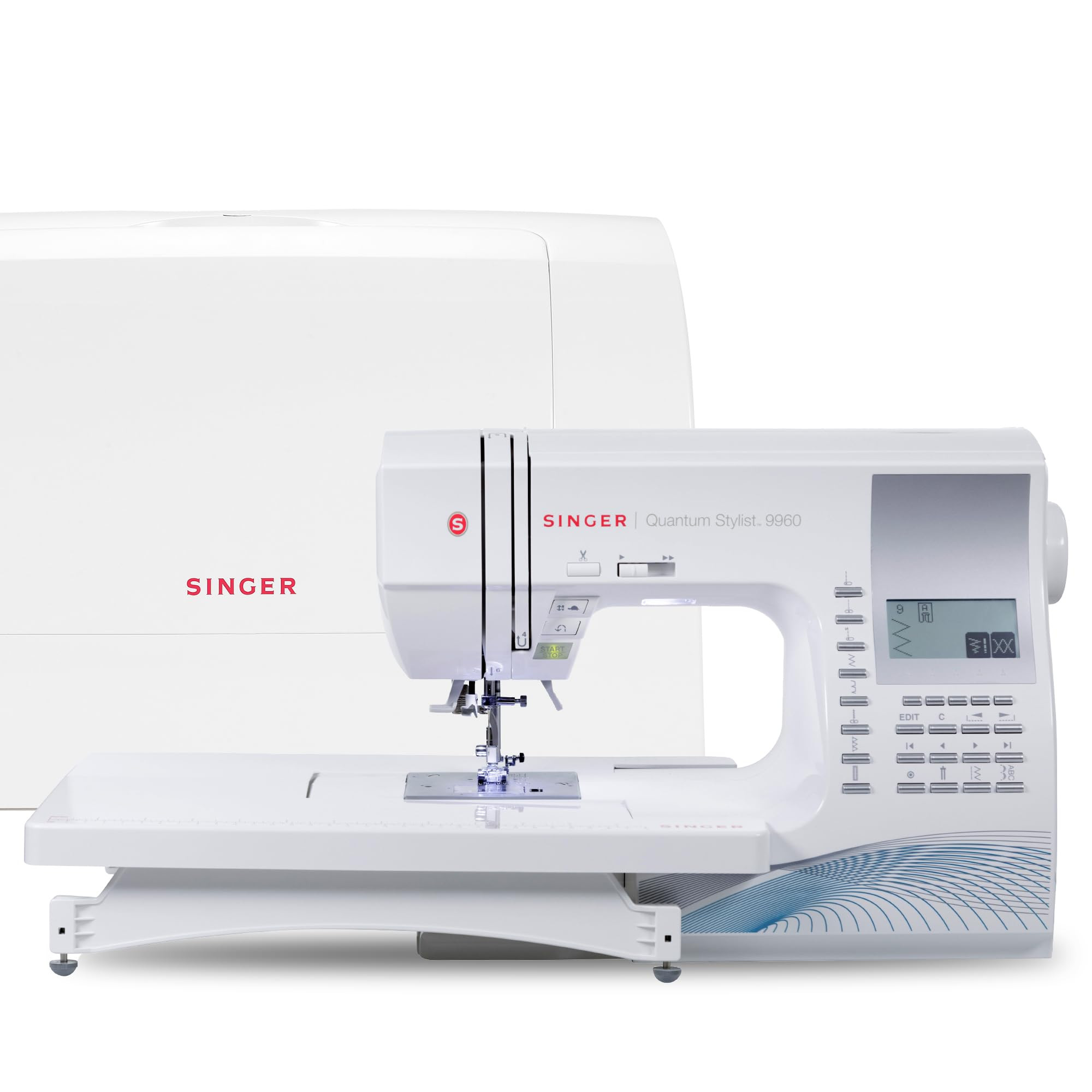 SINGER Quantum Stylist 9960 Computerized Sewing & Quilting Machine – Metal, Plastic, with Exten... | Amazon (US)
