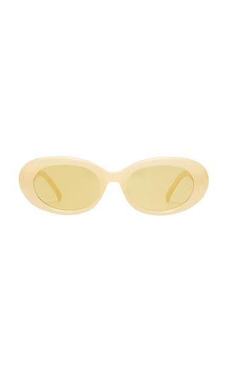 Epsilon Sunglasses in Chalk & Bisque Tint | Revolve Clothing (Global)