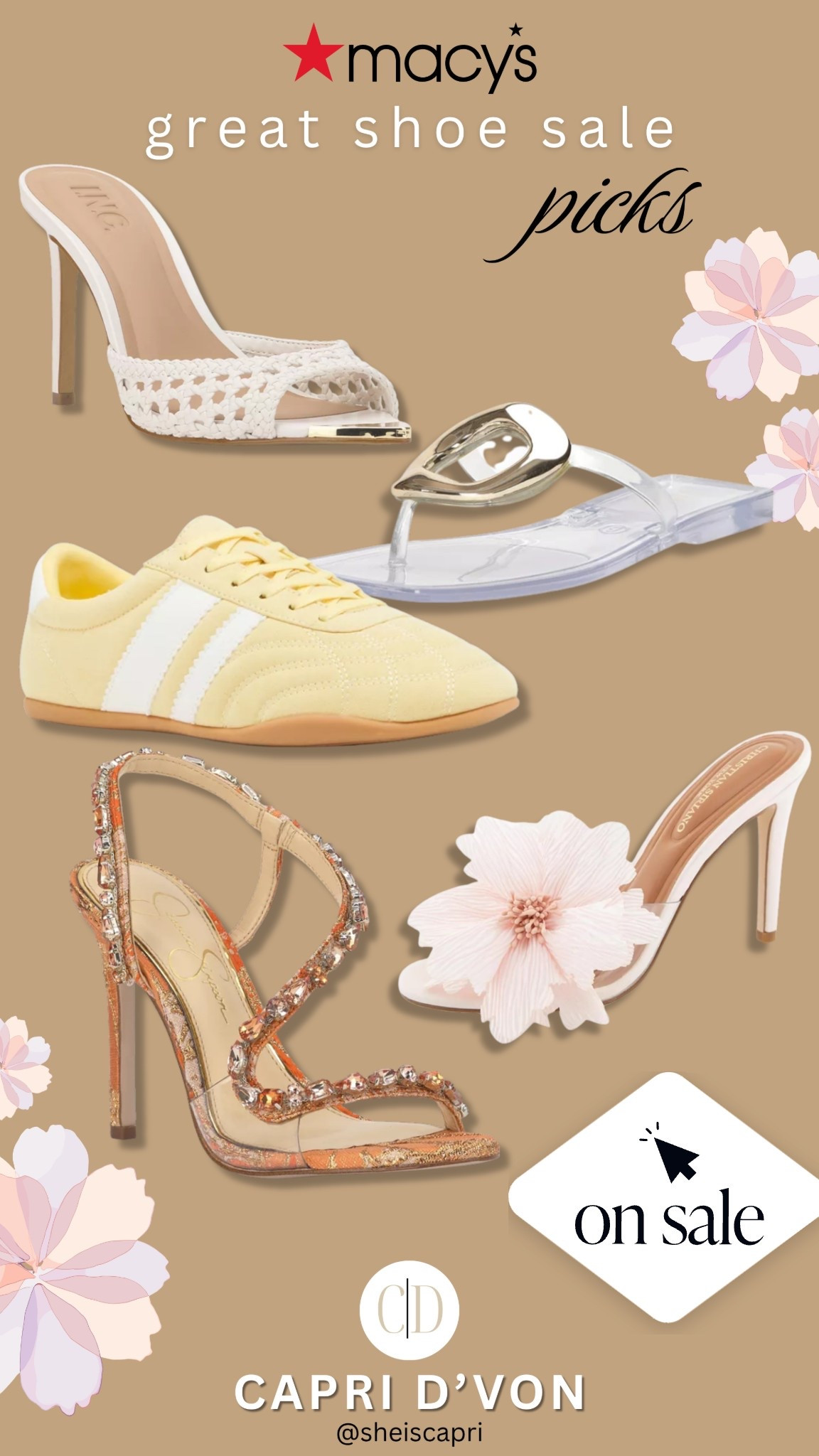 Now is the perfect time to grab all the spring footwear you’ve been eyeing! The @Macys Great Shoe Sale is on!!

#LTKootd #LTKMothersDay #LTKSaleAlert