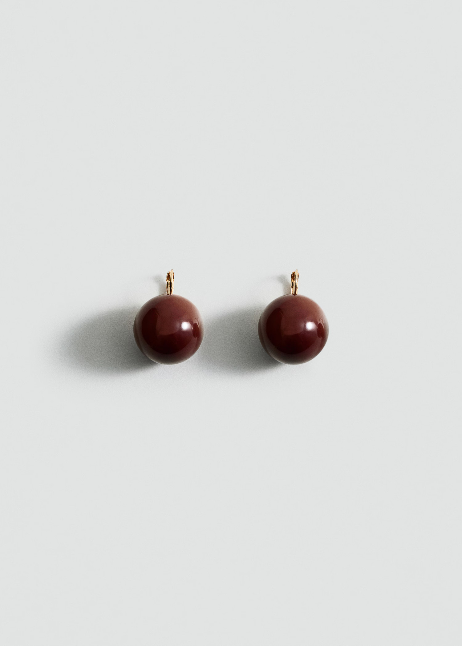Resin ball earrings - Women | MANGO USA | Mango (US/MX/AU)