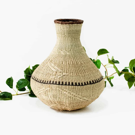 Tonga Nongo Basket / Binga Decor / Africa Decor / Weave Basket | Etsy | Etsy (US)