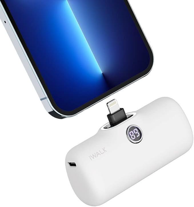 iWALK LinkPod Portable Charger 4800mAh Power Bank PD Fast Charging Small Docking Battery with LED... | Amazon (US)