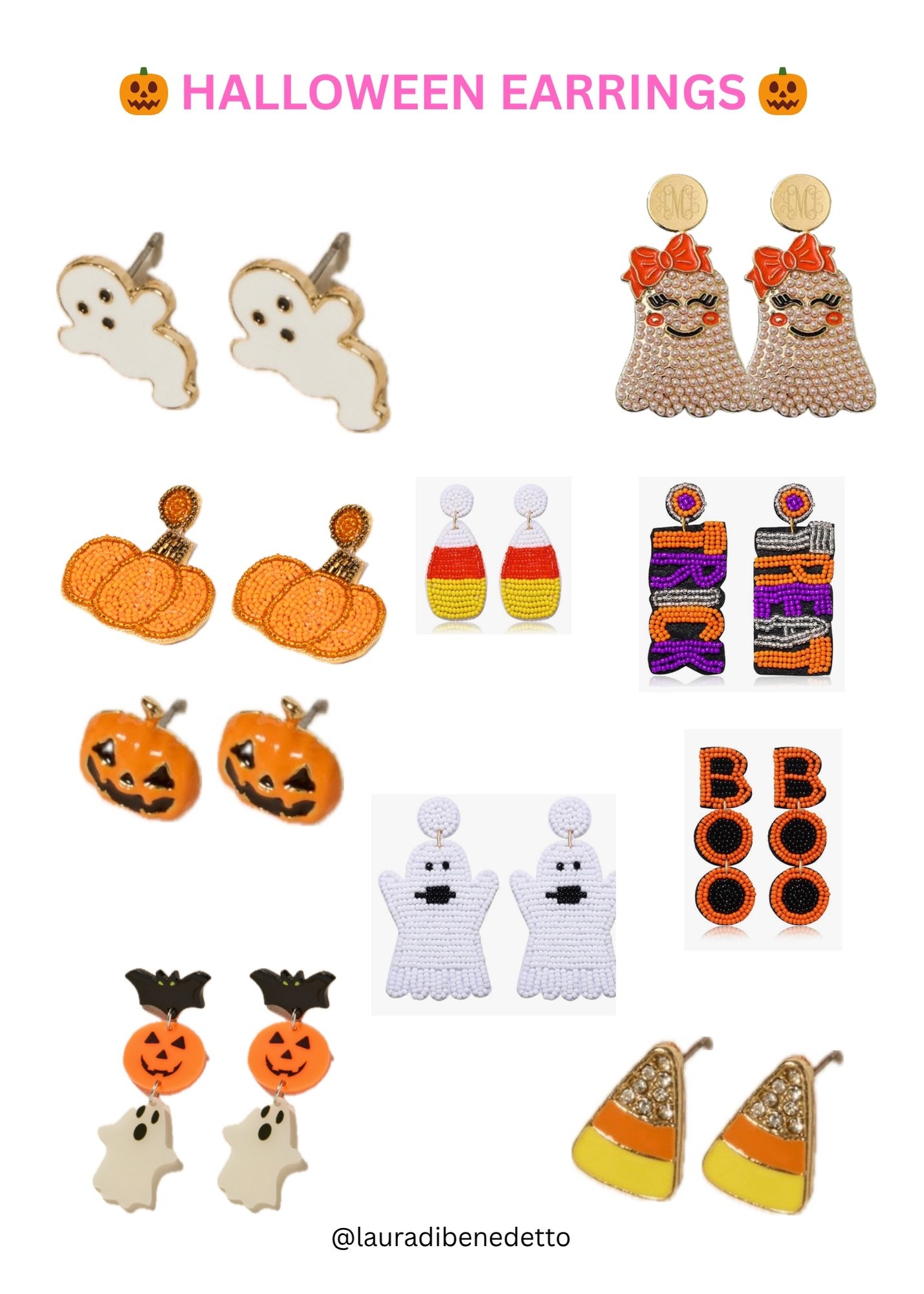 Halloween earrings! 

#LTKGiftGuide #LTKSeasonal #LTKHalloween