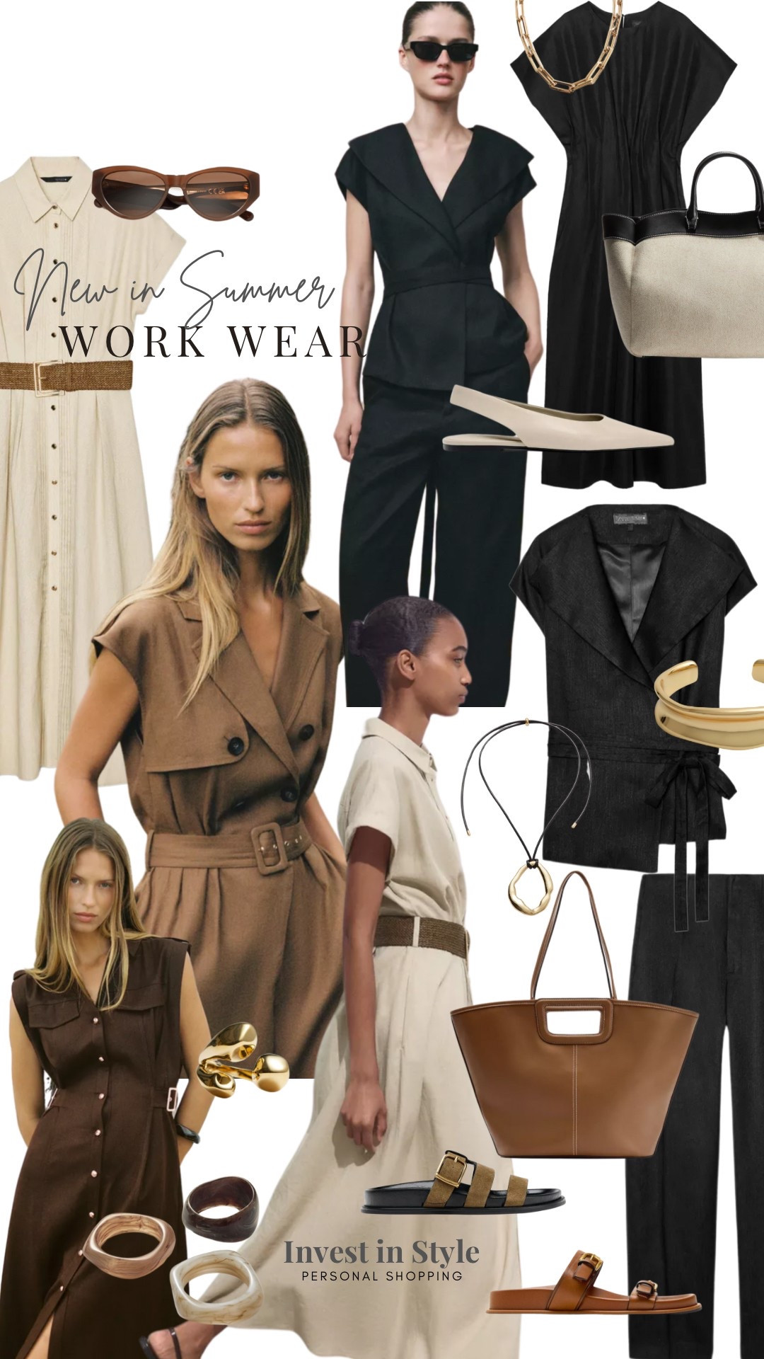 What to wear to the office when it’s warm …. 
Sharing a few new in affordable pieces - switch up the accessories to take you to a nice dinner /lunch /party 

#LTKworkwear #LTKsummer #LTKdresses