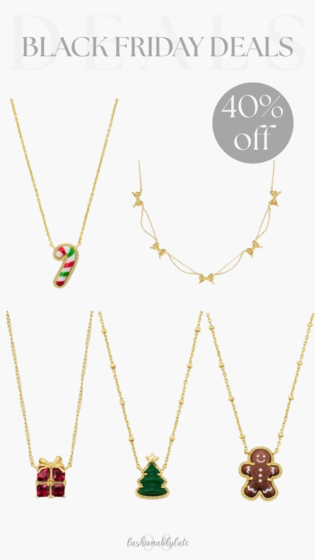 holiday necklaces on sale 40% off!

#LTKCyberWeek #LTKFindsUnder100 #LTKSaleAlert