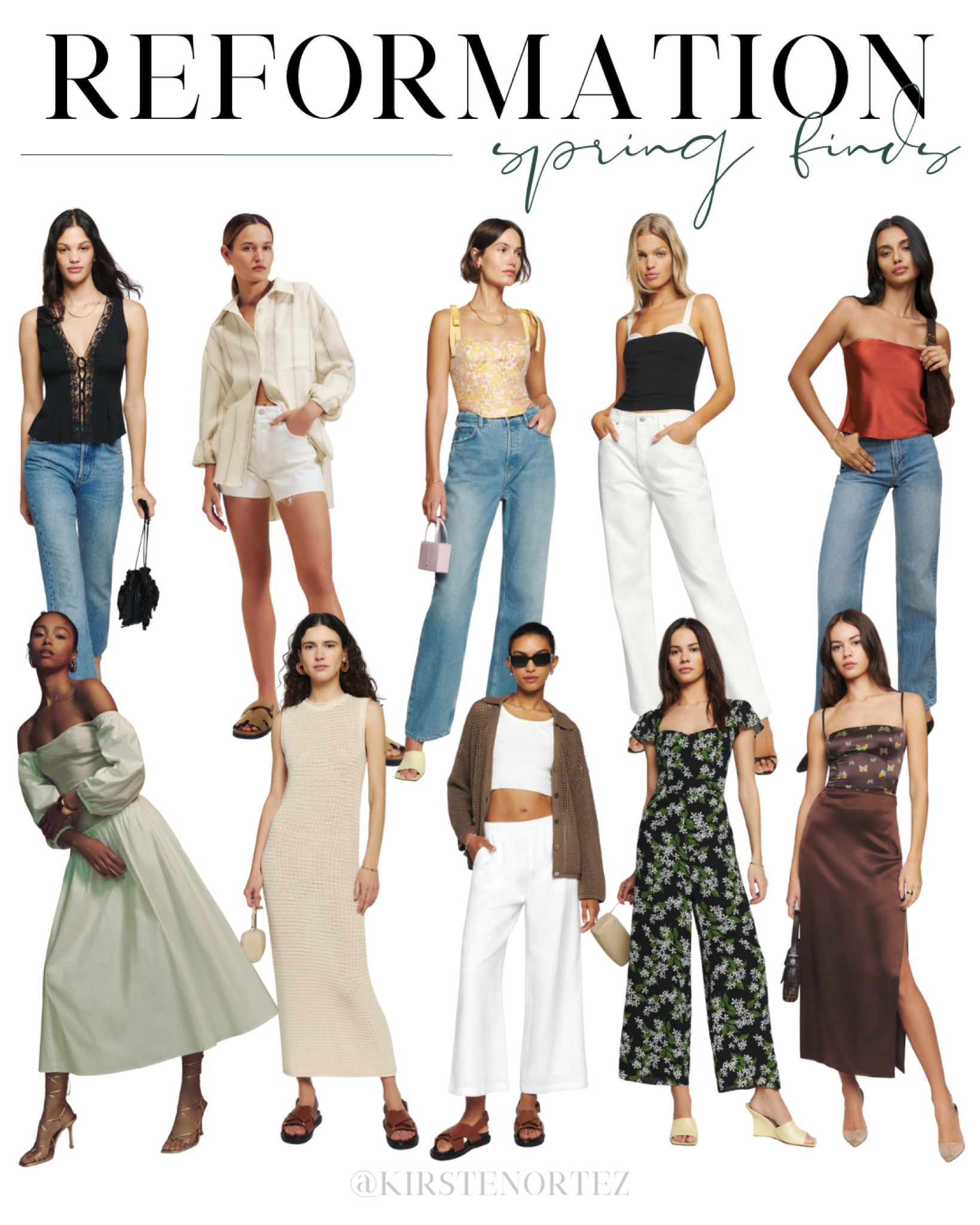 Reformation spring finds, sustainable spring finds, sustainable fashion, spring fashion, Reformation dress, Reformation top, silk dress, silk skirt, linen dress, linen skirt, silk top, crochet dress, crochet cardigan, knit cardigan, spring cardigan, knit top, trendy top, drop waist dress, off the shoulder dress 

#LTKFind #LTKstyletip #LTKSeasonal