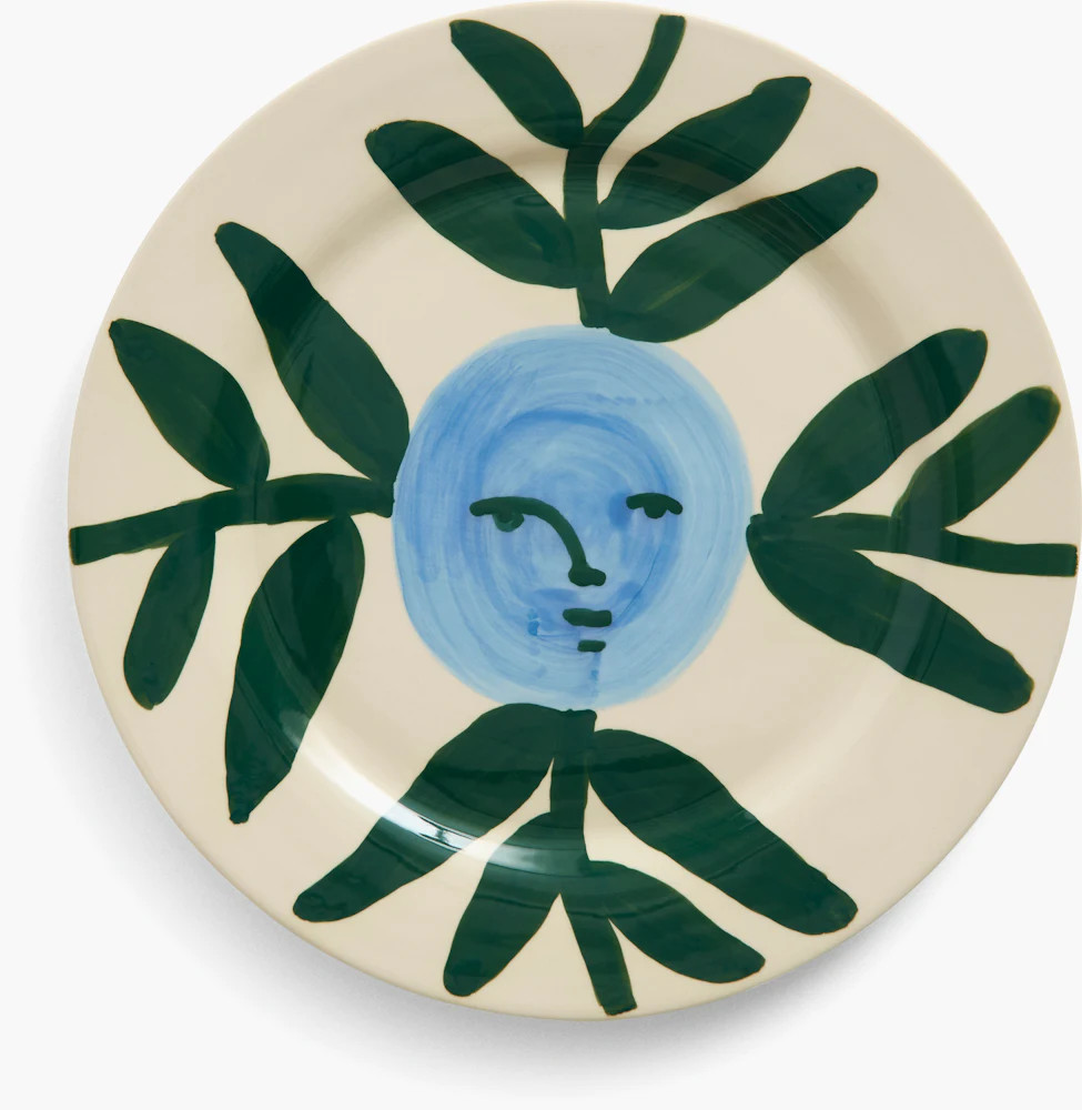 Moon Face Vine Dinner Plate | Design Within Reach