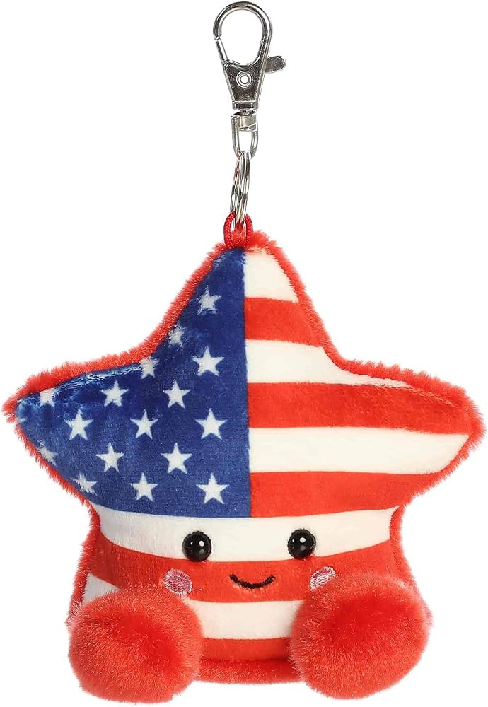 Aurora\u00ae Adorable Palm Pals\u2122 Americana Star Clip-On - Fun Collectible Plush for Kids and... | Amazon (US)