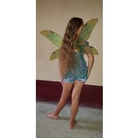 Fairy Wings Bright Colored Green, A Gift For Girl, Flower Fairy | Etsy (US)