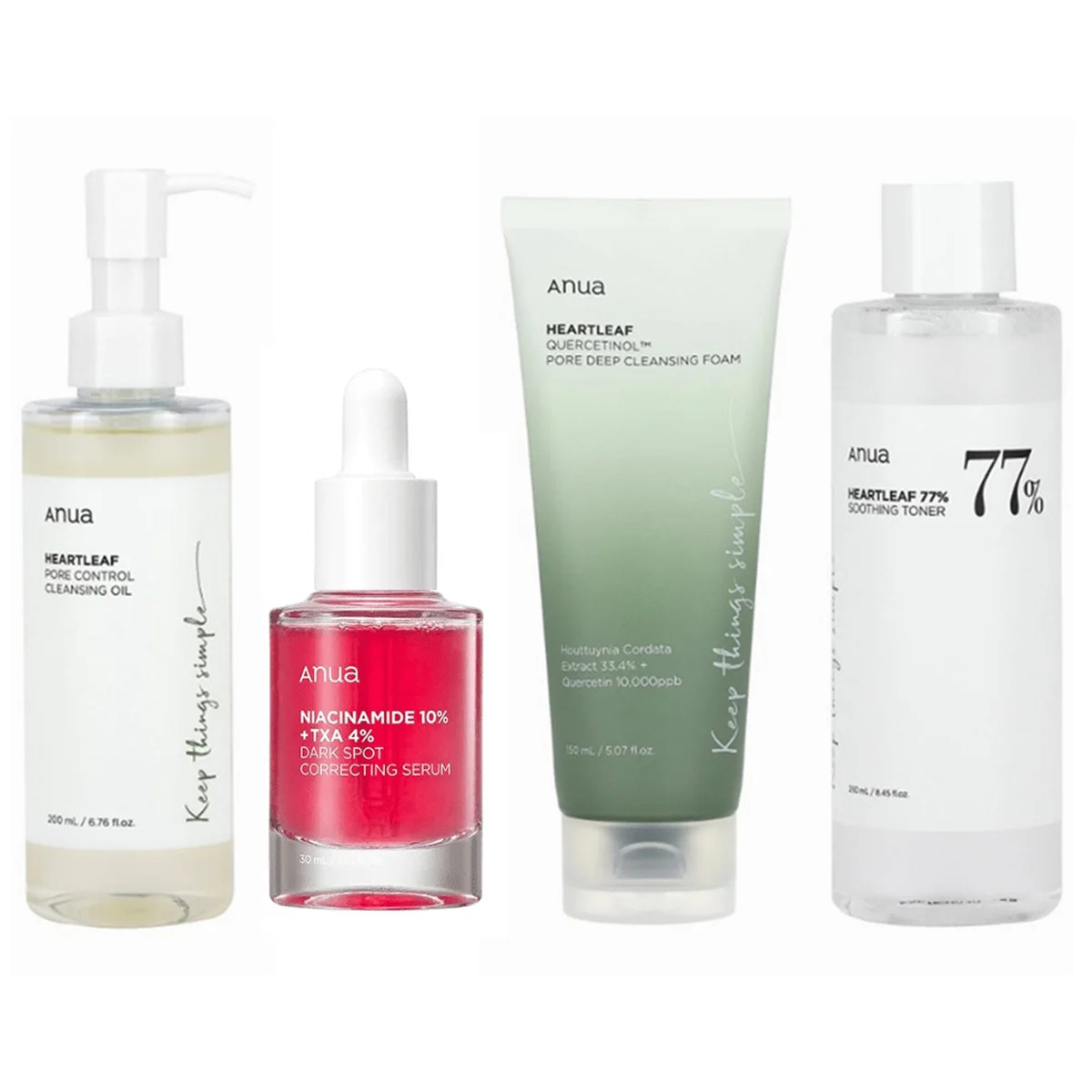 4PCS Anuas 4% Tranexamic Ceramide Vitamin B12+ Quercetinol Pore Deep Cleansing Foam +Pore Control... | Walmart (US)