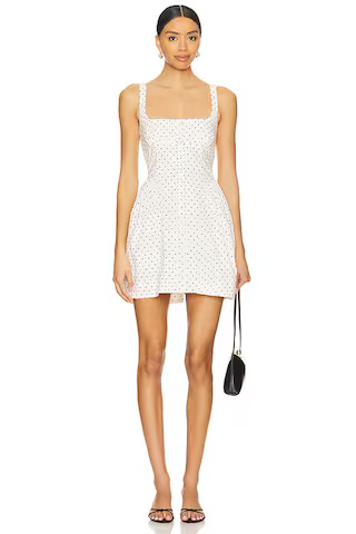 Free People Printed Astrid Mini Dress in Ivory Combo from Revolve.com | Revolve Clothing (Global)