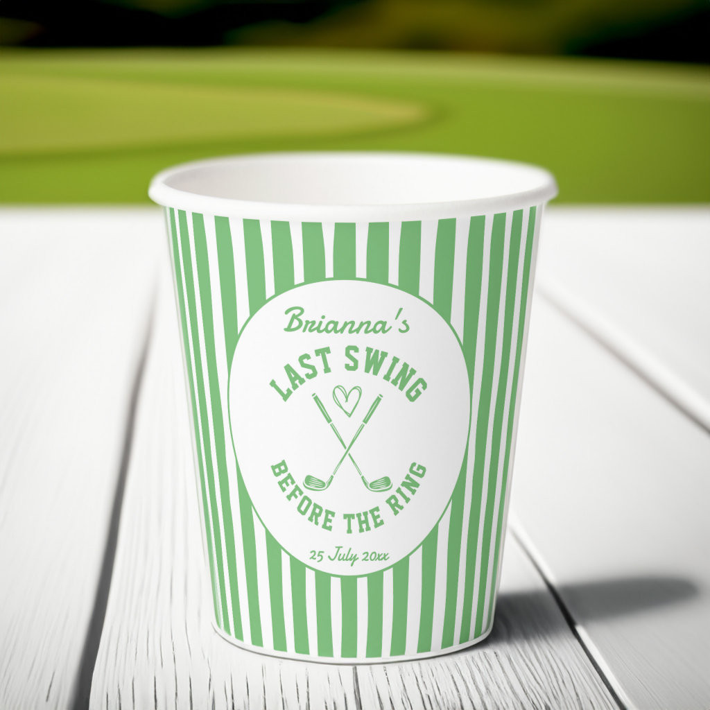 Last swing golf country club Bachelorette weekend | Zazzle