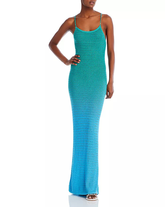 Knitted Ombré Scoop Neck Dress | Bloomingdale's (US)