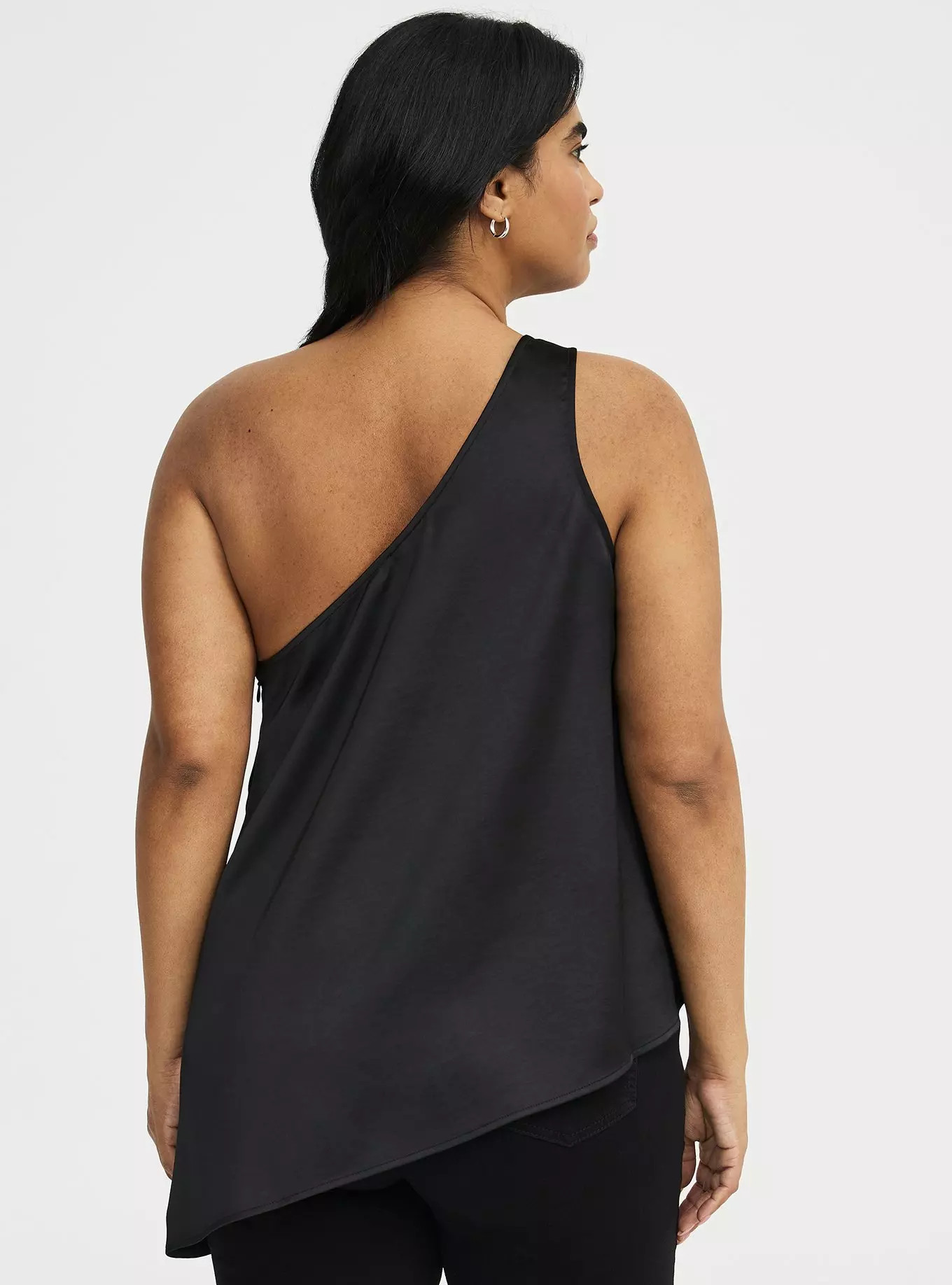 Satin One Shoulder Top | Torrid (US & Canada)