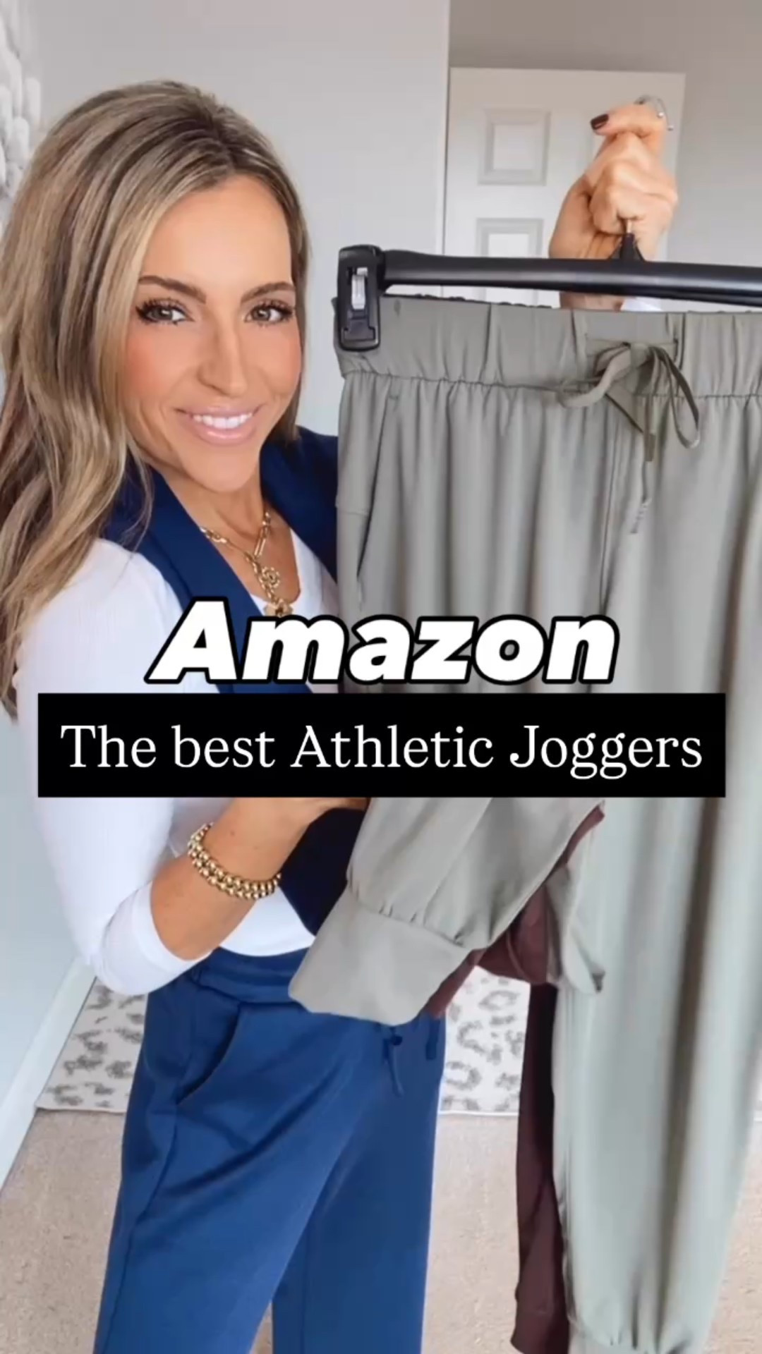 Comfort and style in one! These joggers are perfect for lounging or a workout. Love them! Wearing color grey sage & brown size xs. 

#LTKActive #LTKPetite #LTKFindsUnder50