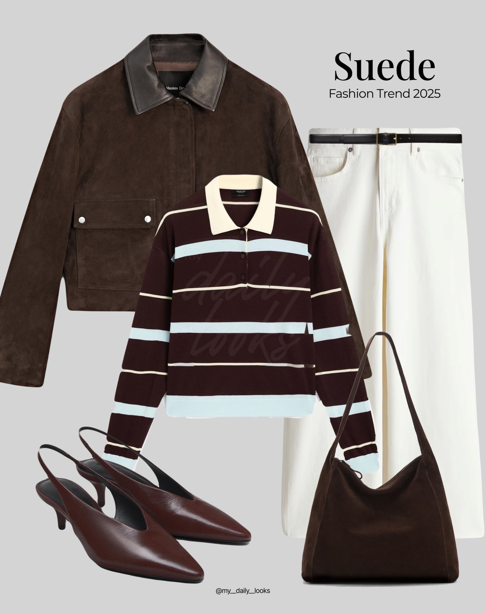 Suede styling for spring 🖤

Check out more ideas in my profile. 

Tags: suede jacket, suede shoes, suede bag, suede skirt, suede leather, fashion trends 2025, spring style, spring outfit, spring fashion, easy styling, simple everyday look, chic & basic outfit, Parisian look, casual outfit, capsule wardrobe, office look, brunch style, high street.


#LTKshoes #LTKstyletip #LTKspring