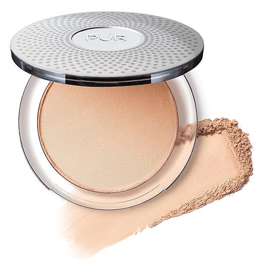 PÜR MINERALS 4-in-1 Pressed Mineral Makeup Powder Foundation with SPF 15 - Concealer & Finishing... | Amazon (US)