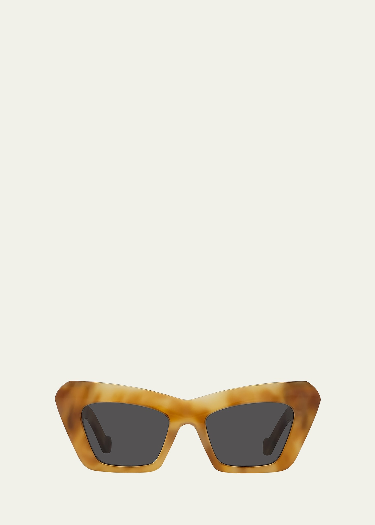 Loewe Anagram Acetate Cat-Eye Sunglasses | Bergdorf Goodman